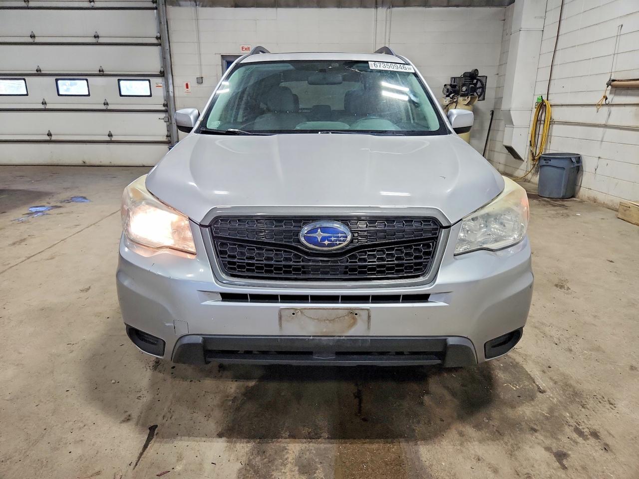 2014 Subaru Forester 2.5i Premium Silver vin: JF2SJADC5EH403062