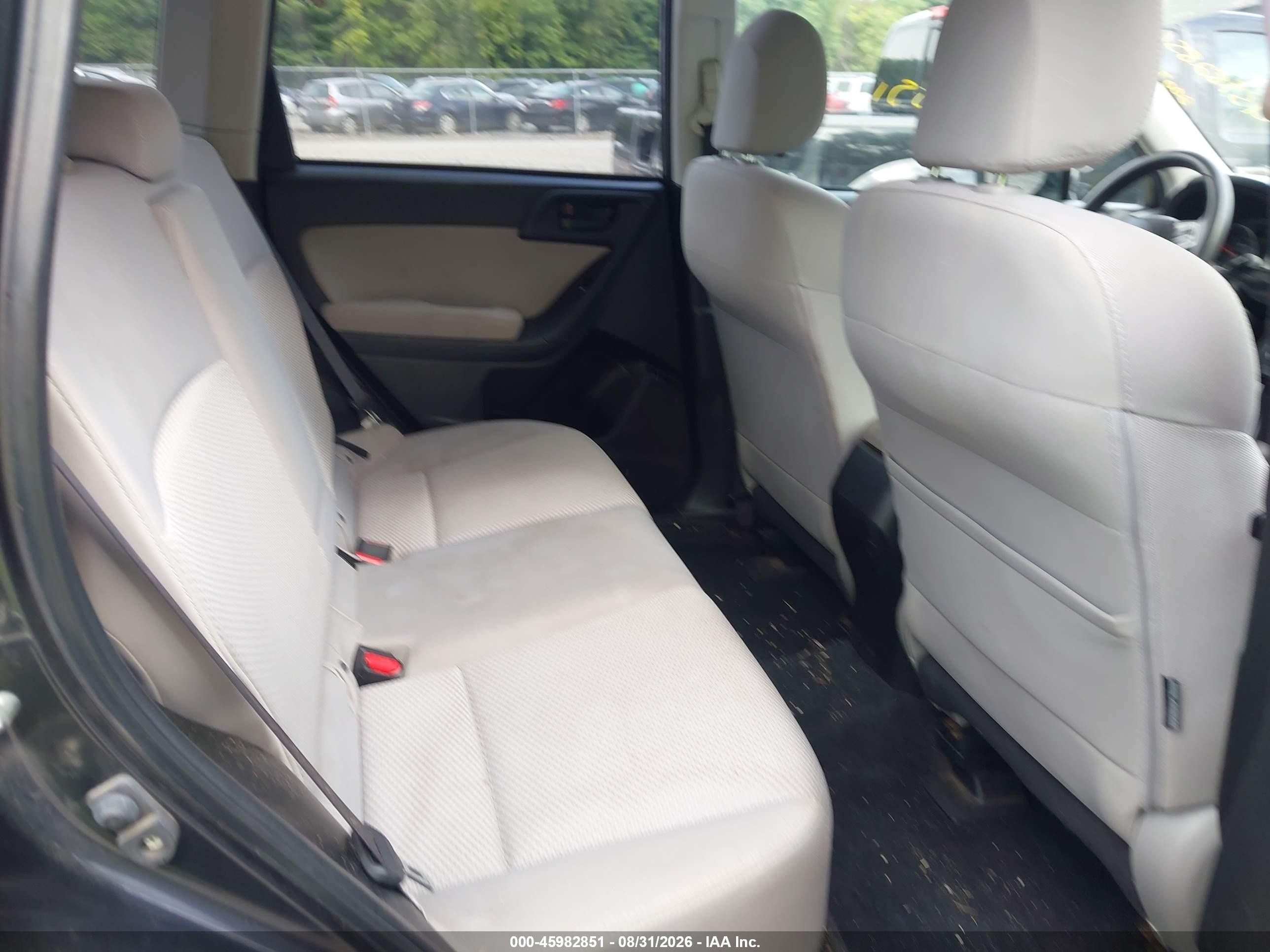 2014 Subaru Forester 2.5i Premium Gray vin: JF2SJADC5EH441875