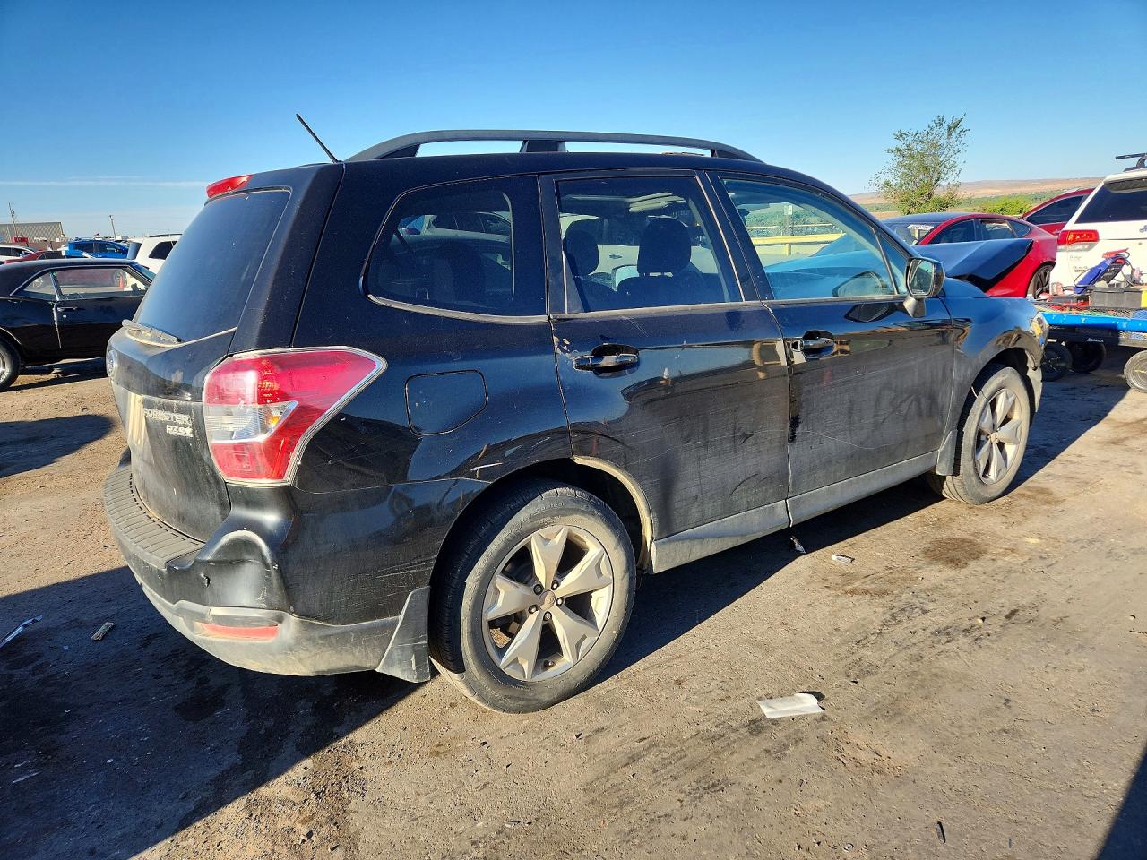 2015 Subaru Forester 2.5i Premium Black vin: JF2SJADC5FG469909