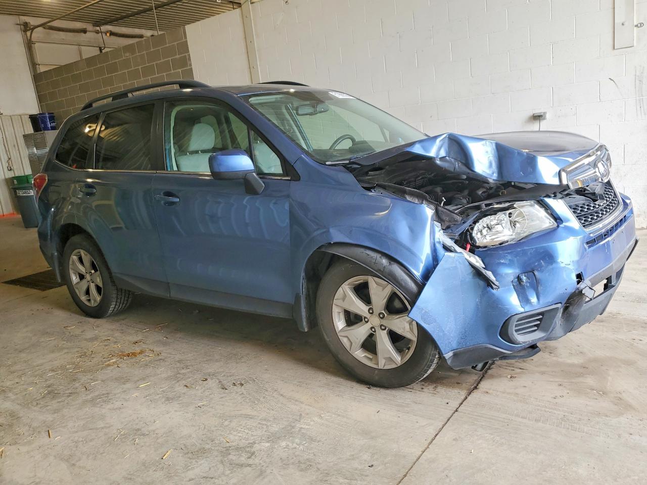 2015 Subaru Forester 2.5i Premium Синий vin: JF2SJADC5FH409784