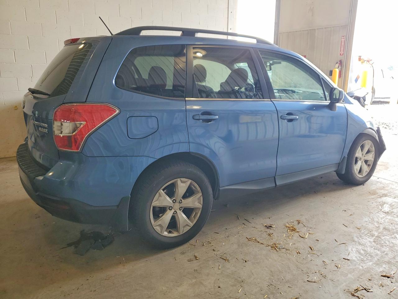 2015 Subaru Forester 2.5i Premium Синий vin: JF2SJADC5FH409784