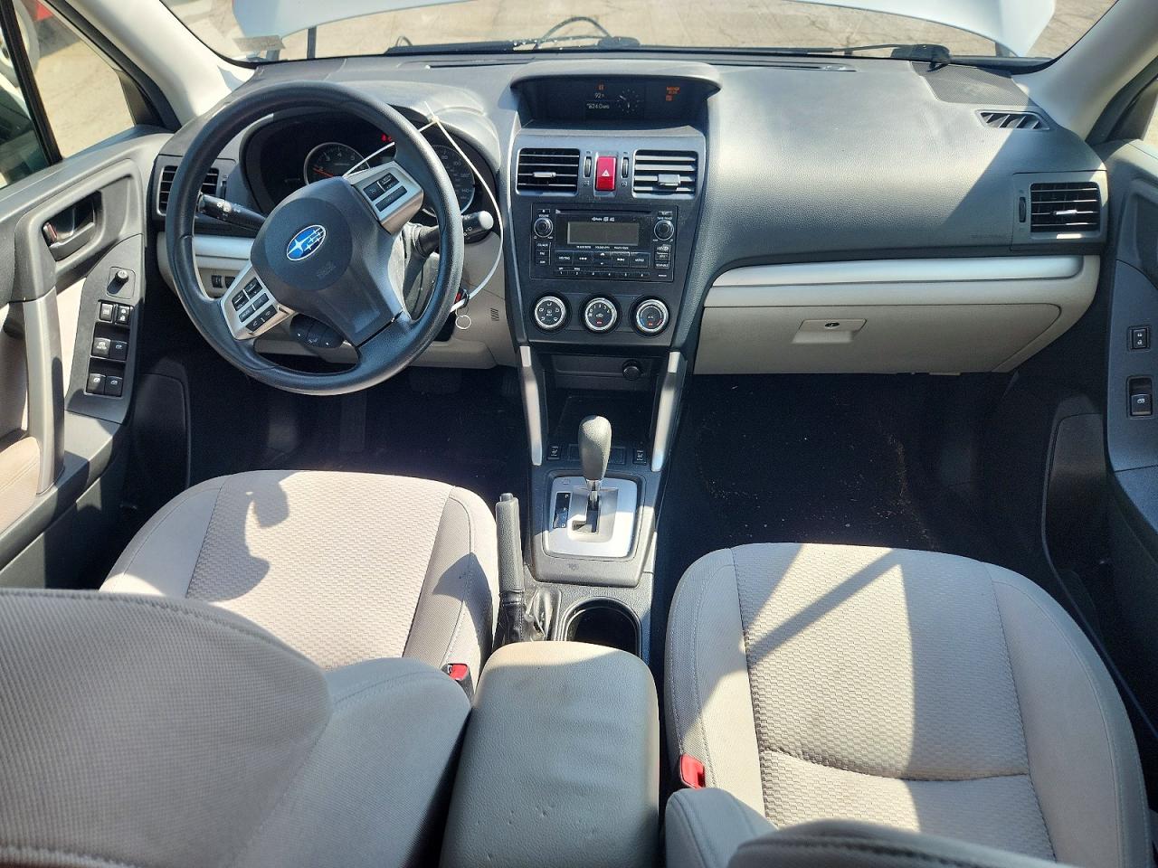 2015 Subaru Forester 2.5i Premium White vin: JF2SJADC5FH415794