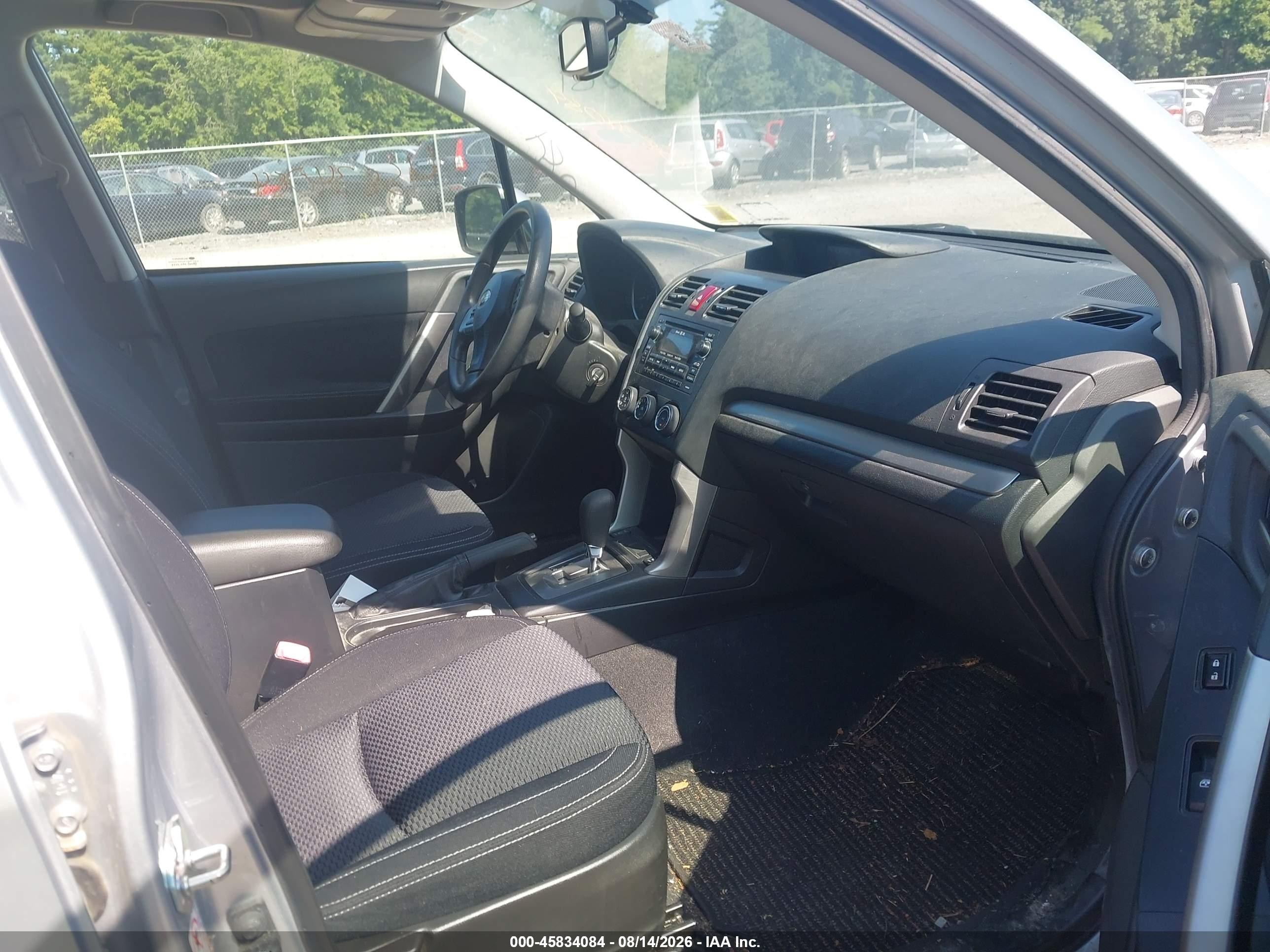 2015 Subaru Forester 2.5i Premium Silver vin: JF2SJADC5FH416444