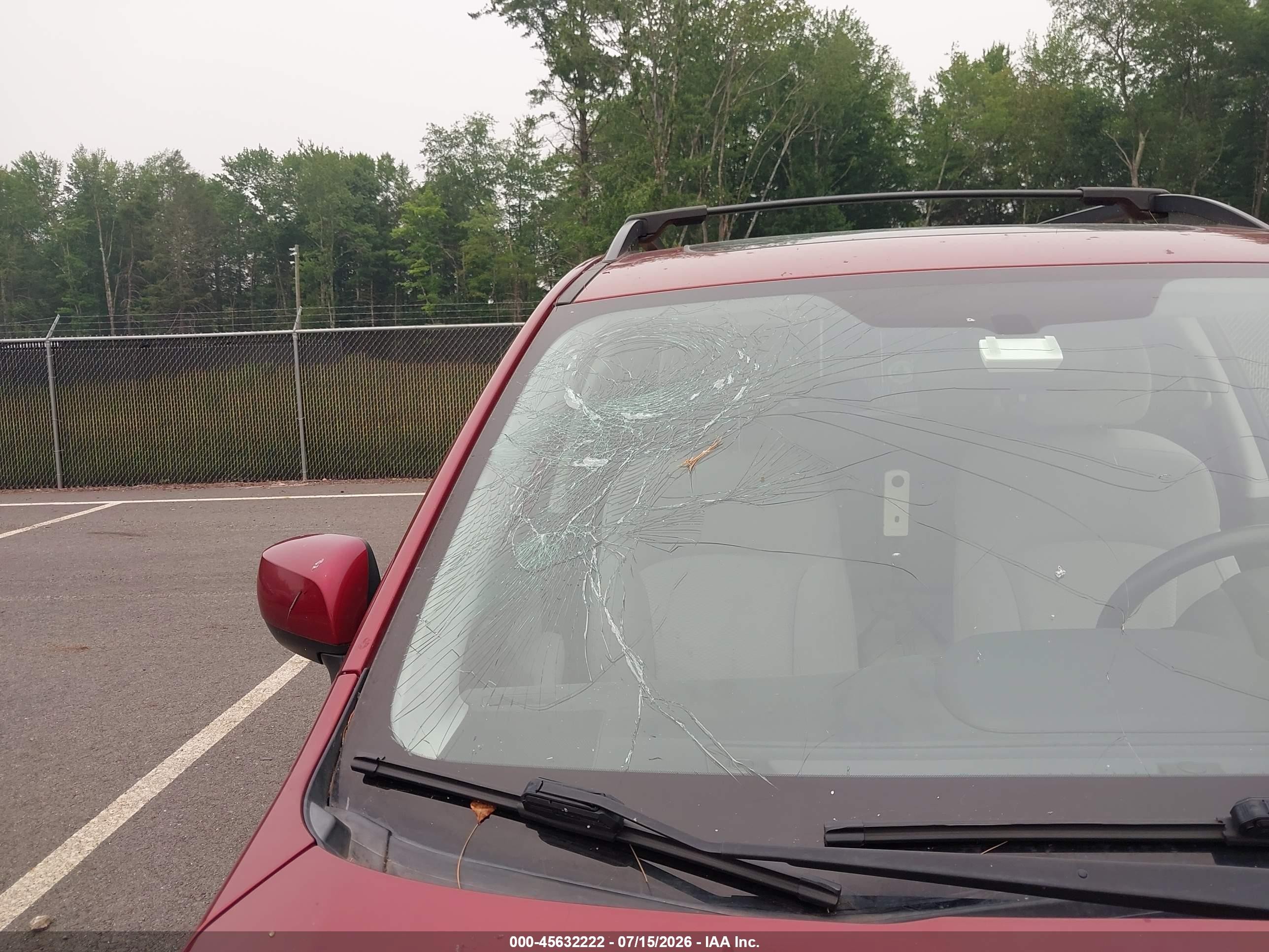 2015 Subaru Forester 2.5i Premium Red vin: JF2SJADC5FH425614