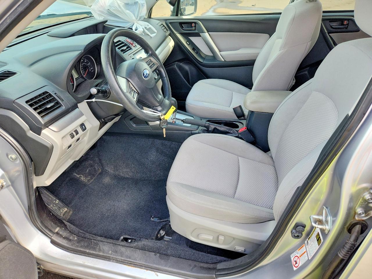2015 Subaru Forester 2.5i Premium Silver vin: JF2SJADC5FH446219
