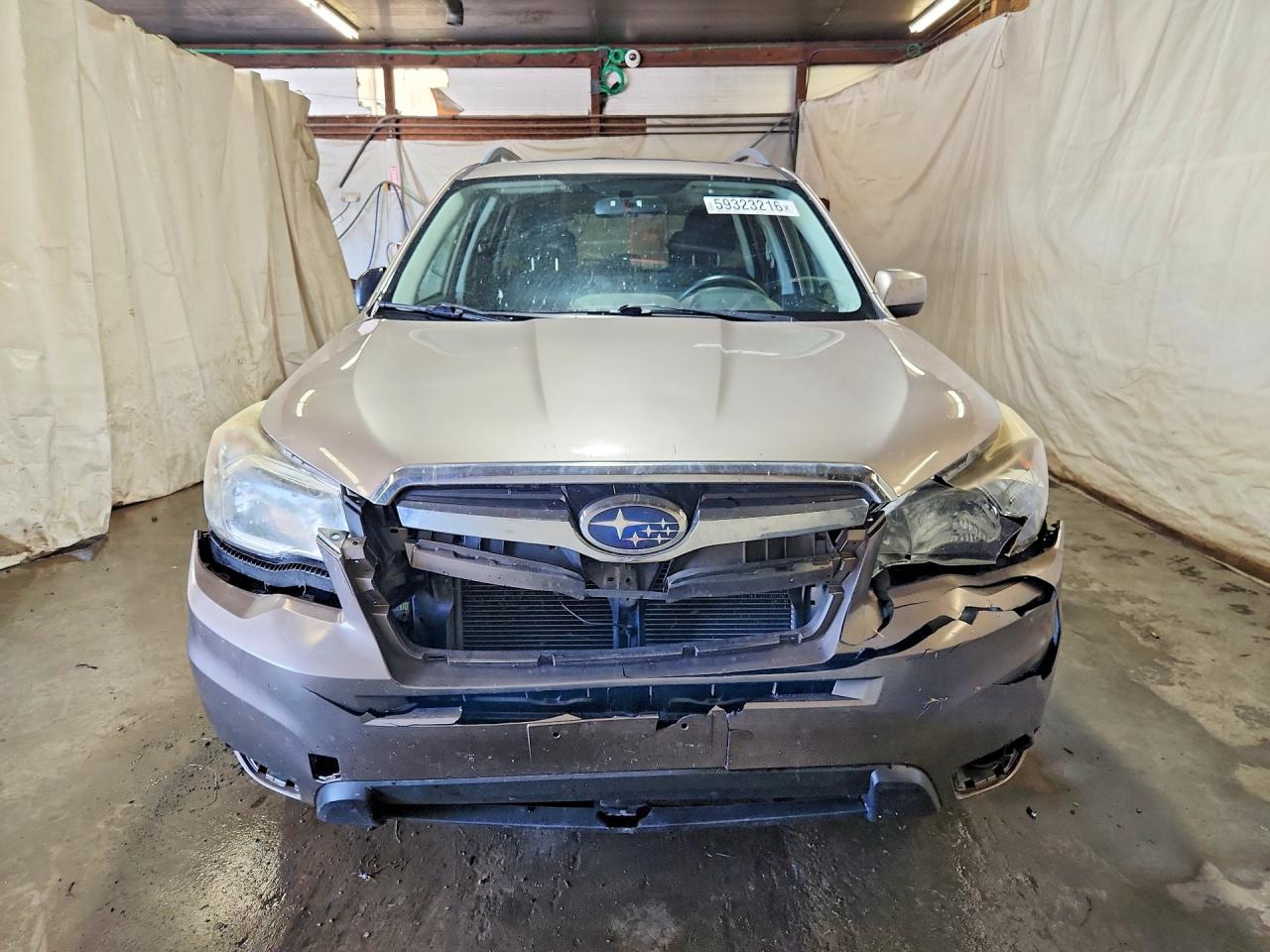 2015 Subaru Forester 2.5i Premium Tan vin: JF2SJADC5FH449346