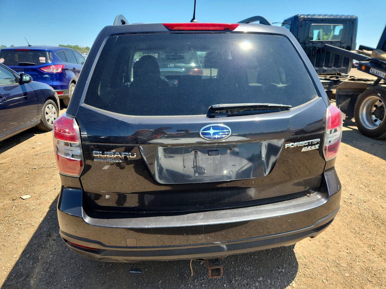 2015 Subaru Forester Blue vin: JF2SJADC5FH453302