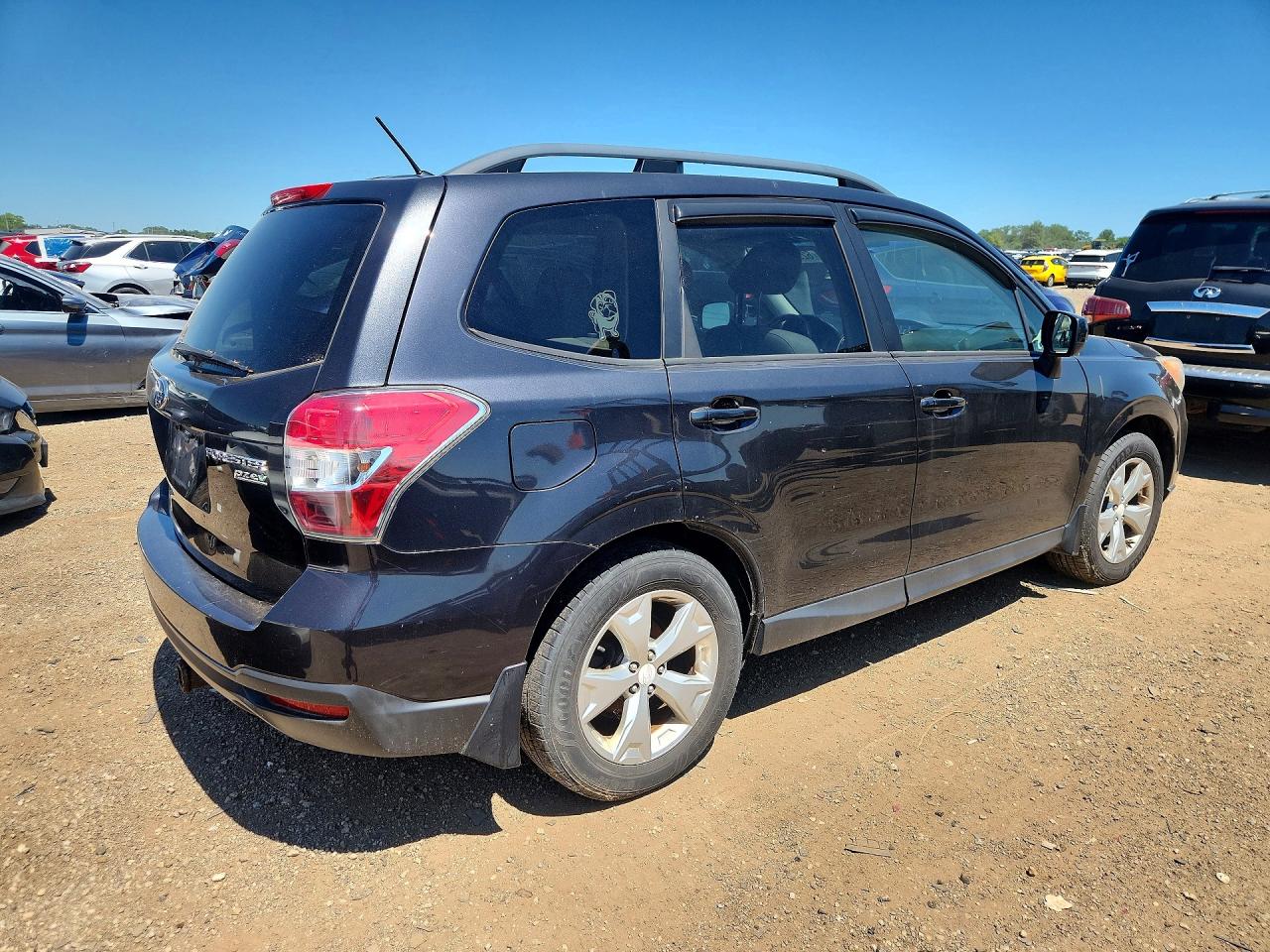 2015 Subaru Forester Blue vin: JF2SJADC5FH453302