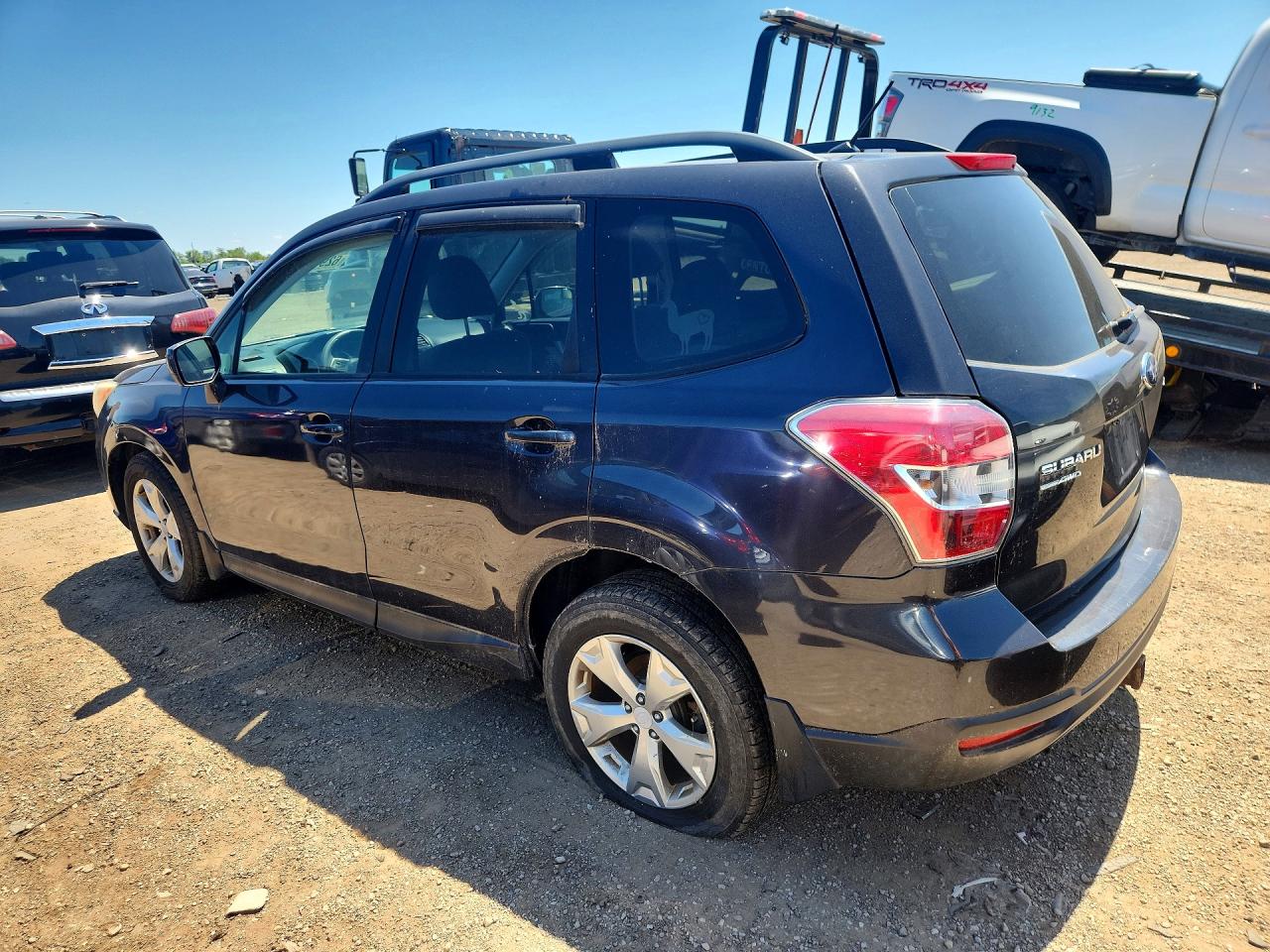 2015 Subaru Forester Blue vin: JF2SJADC5FH453302