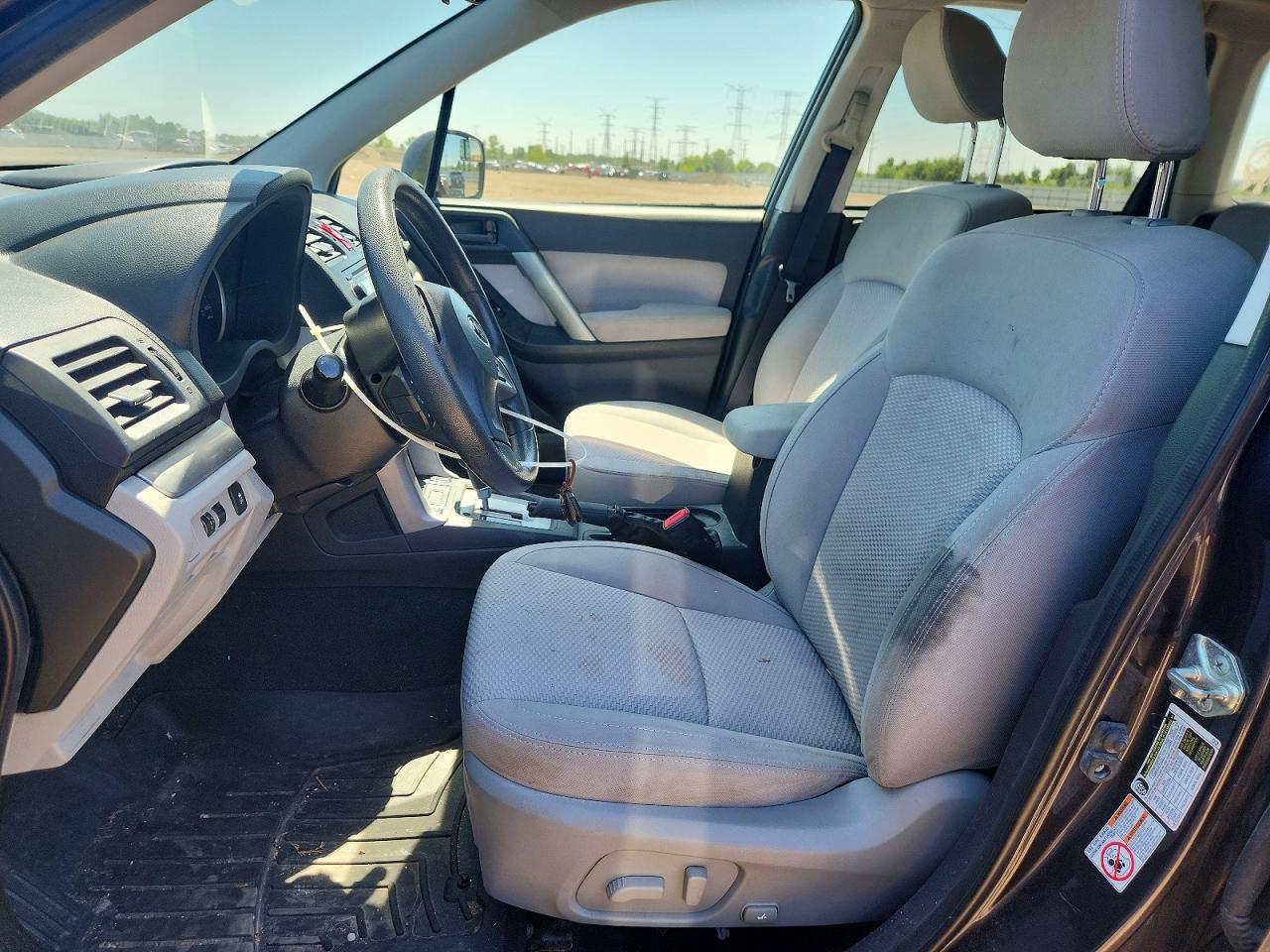 2015 Subaru Forester Blue vin: JF2SJADC5FH453302