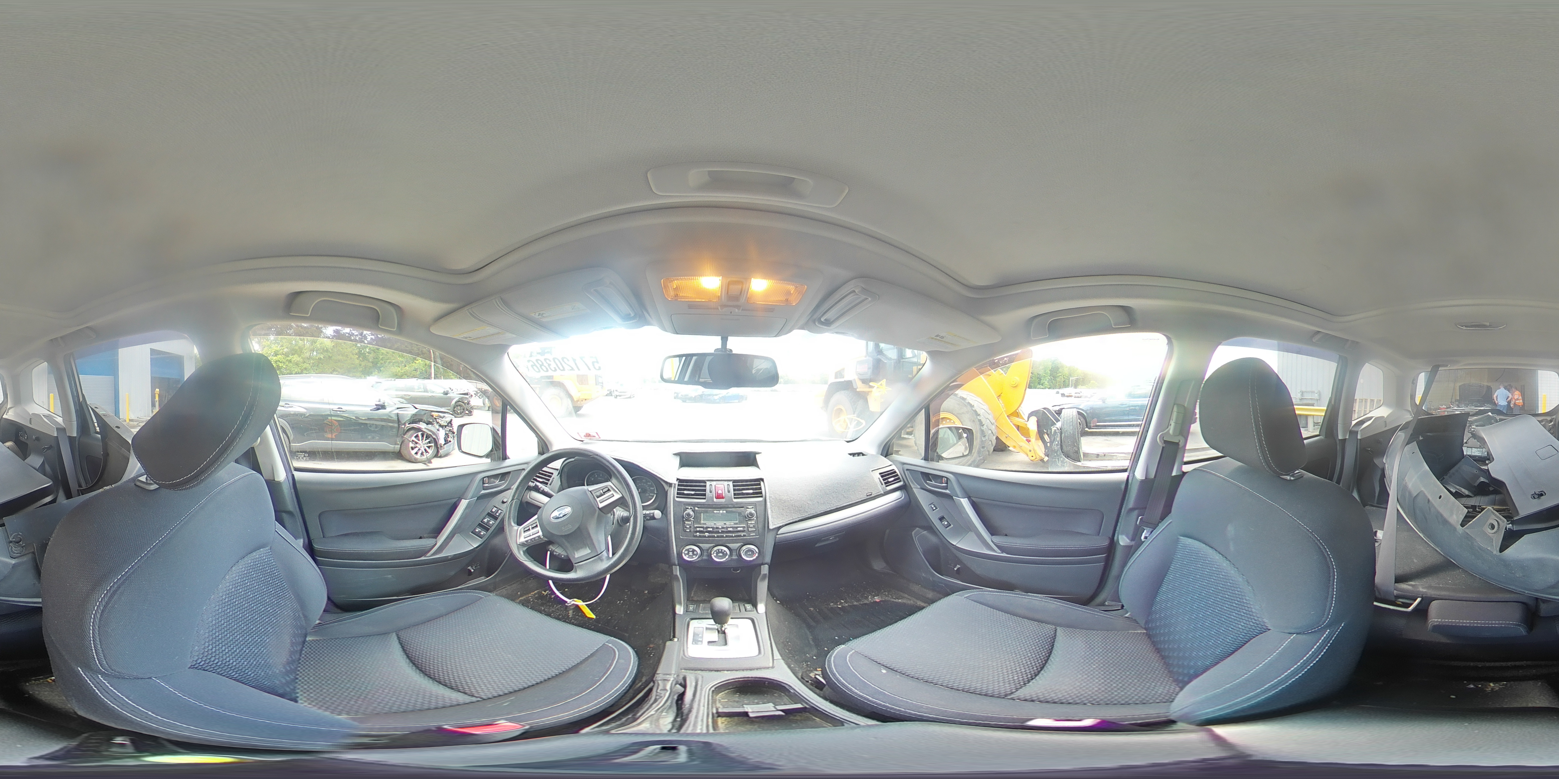 2015 Subaru Forester 2.5i Premium Желто-коричневый vin: JF2SJADC5FH460640
