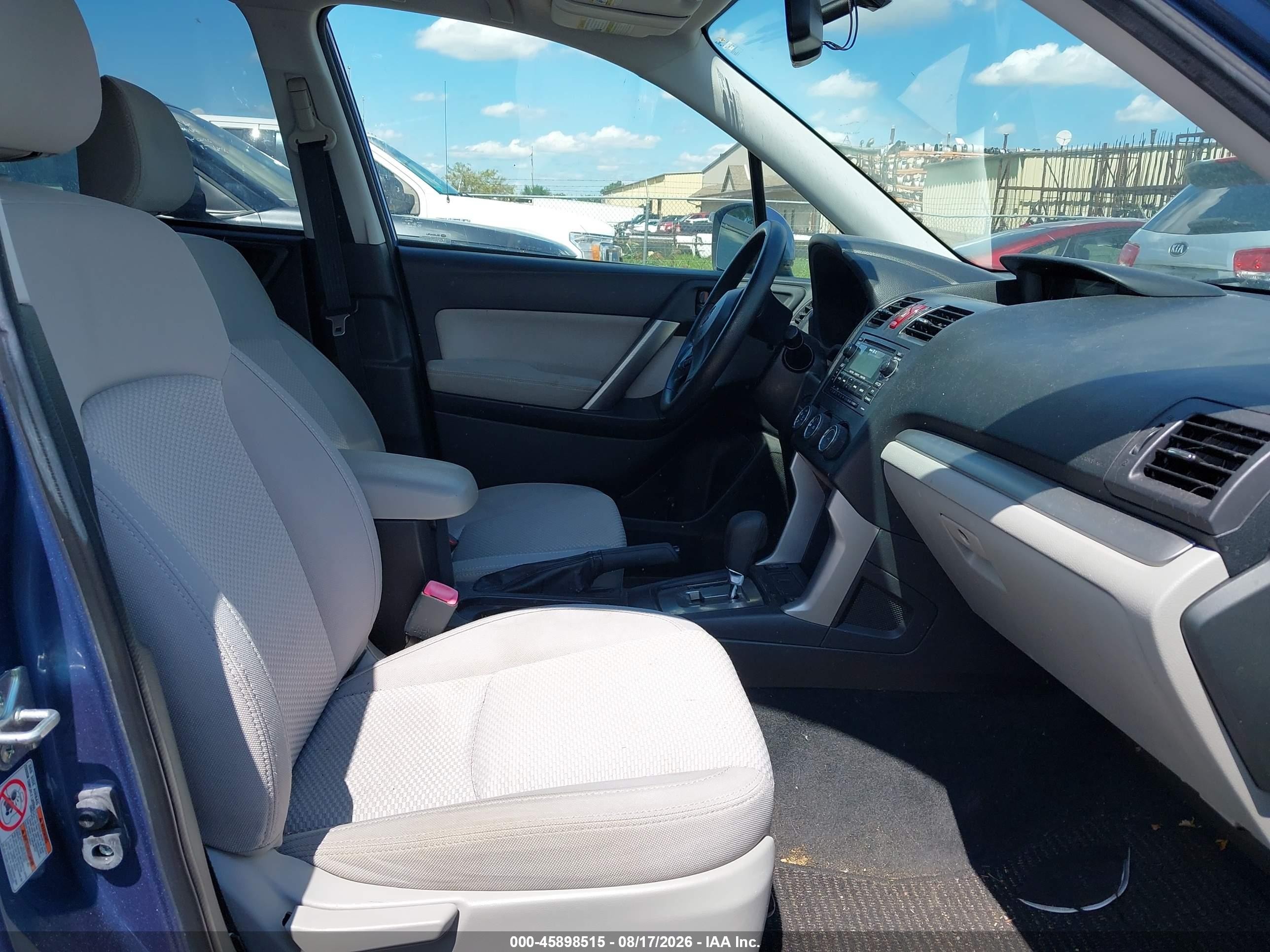 2015 Subaru Forester 2.5i Premium Blue vin: JF2SJADC5FH491399