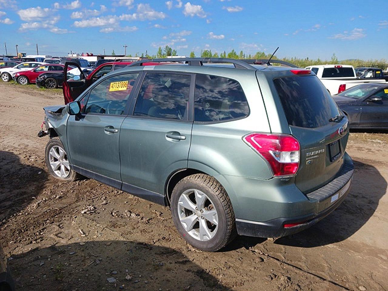 2015 Subaru Forester 2.5i Premium Green vin: JF2SJADC5FH513269
