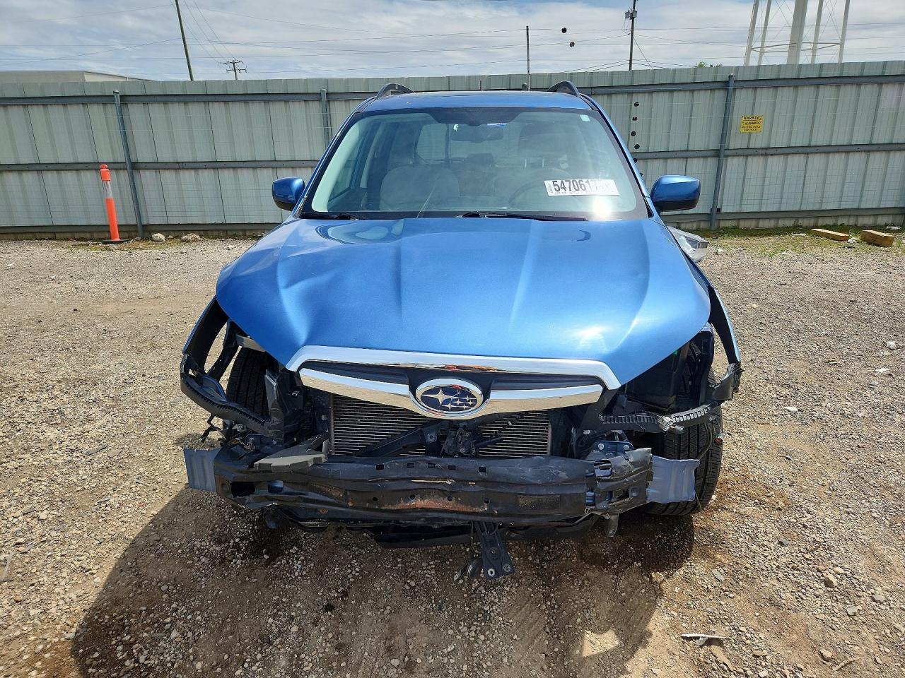 2015 Subaru Forester 2.5i Premium Blue vin: JF2SJADC5FH593933