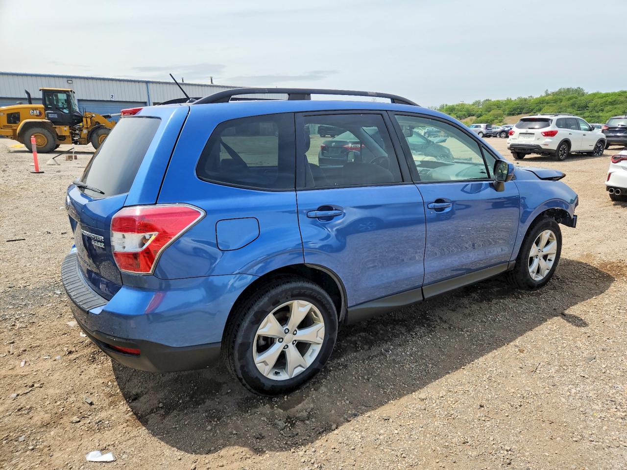 2015 Subaru Forester 2.5i Premium Blue vin: JF2SJADC5FH593933