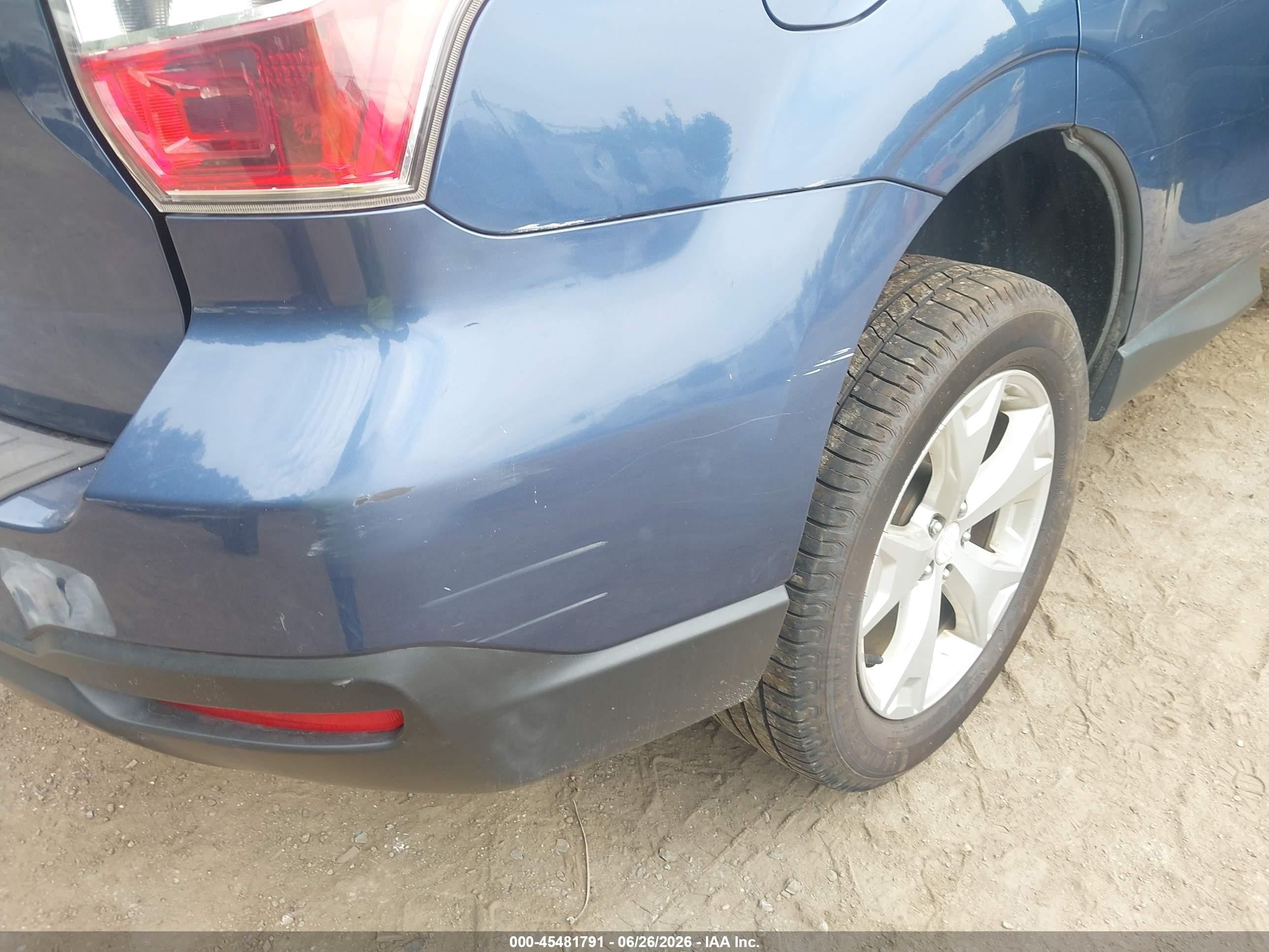 2014 Subaru Forester 2.5i Premium Blue vin: JF2SJADC6EH445160