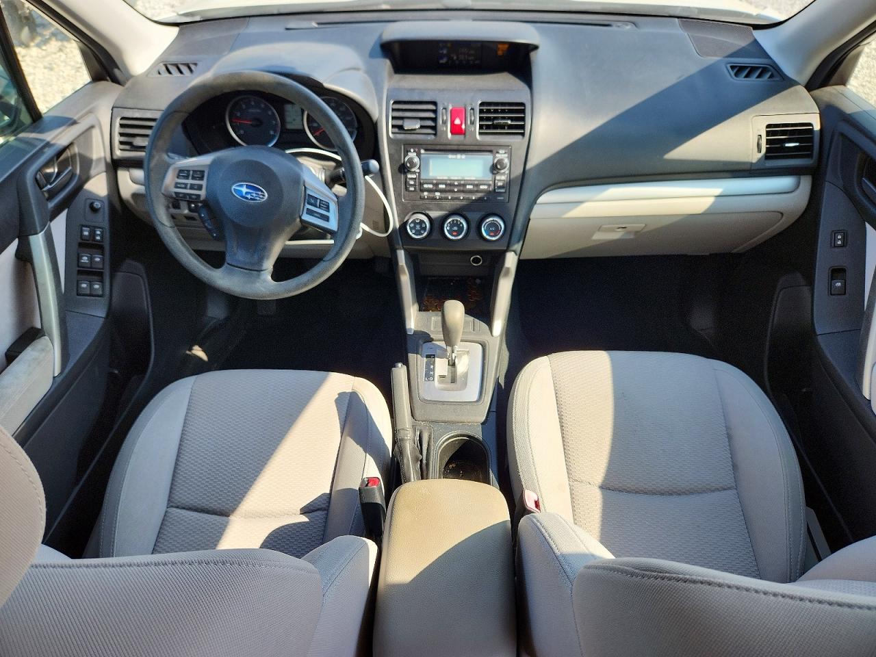 2015 Subaru Forester 2.5i Premium White vin: JF2SJADC6FH464034