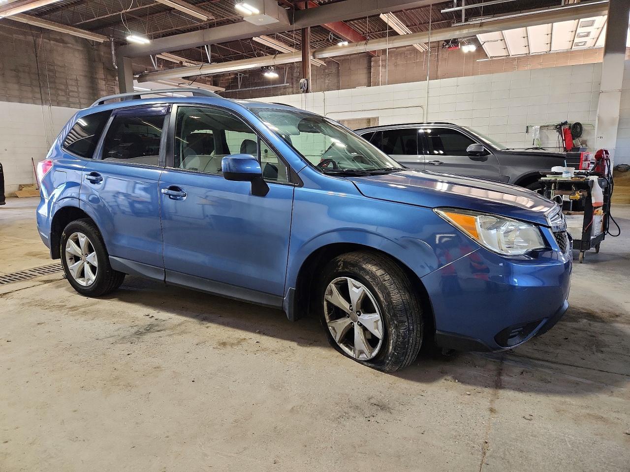 2015 Subaru Forester 2.5i Premium Blue vin: JF2SJADC6FH486969