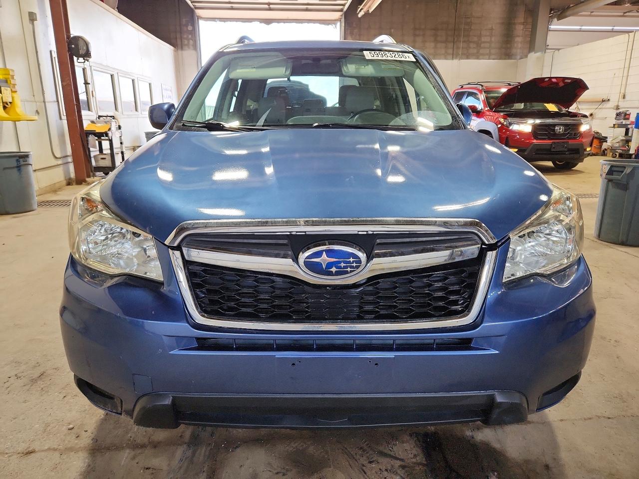 2015 Subaru Forester 2.5i Premium Blue vin: JF2SJADC6FH486969