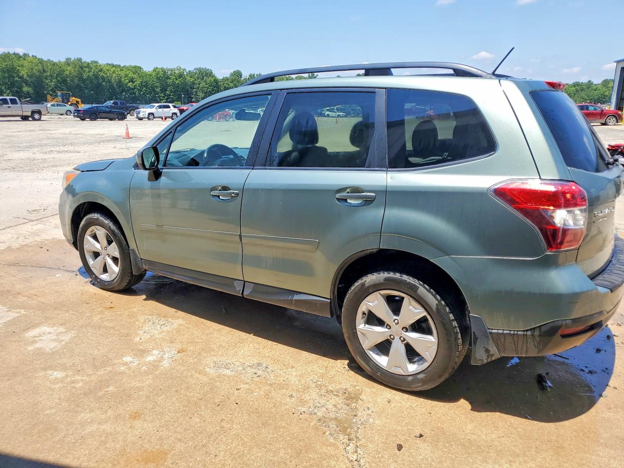 2015 Subaru Forester 2.5i Premium Green vin: JF2SJADC6FH505679