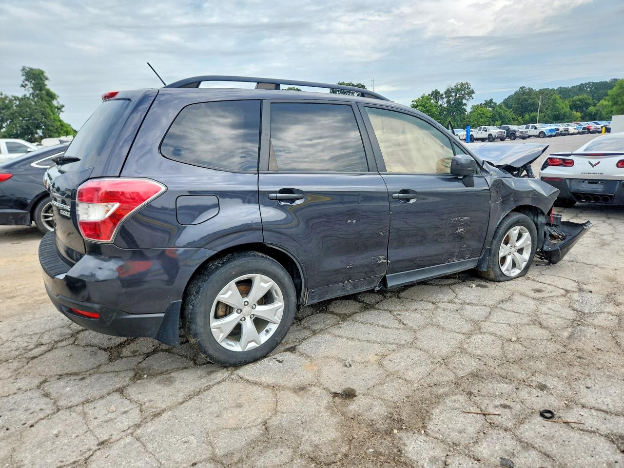 2015 Subaru Forester 2.5i Premium Black vin: JF2SJADC6FH526371