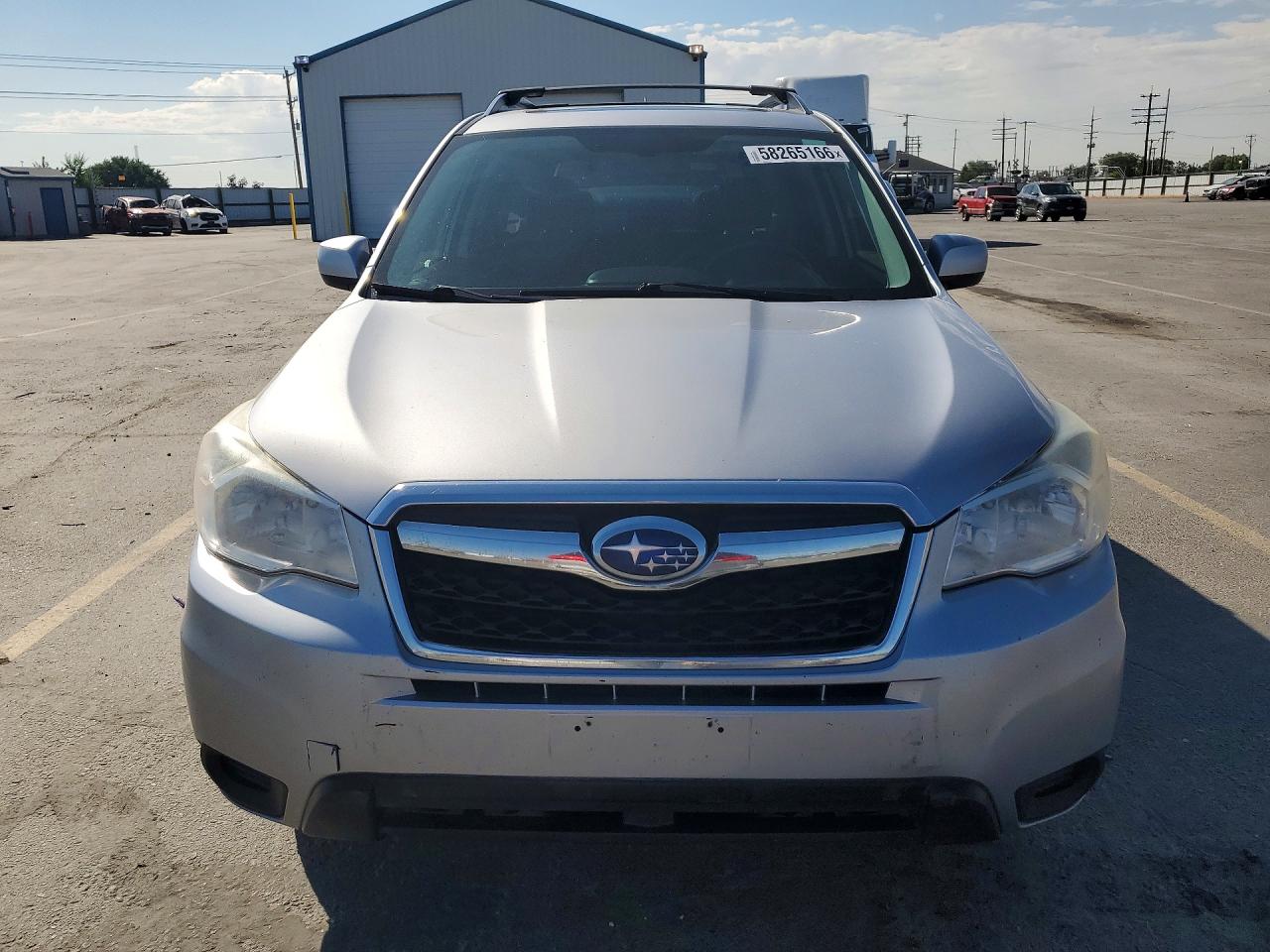 2015 Subaru Forester 2.5i Premium Silver vin: JF2SJADC6FH532509