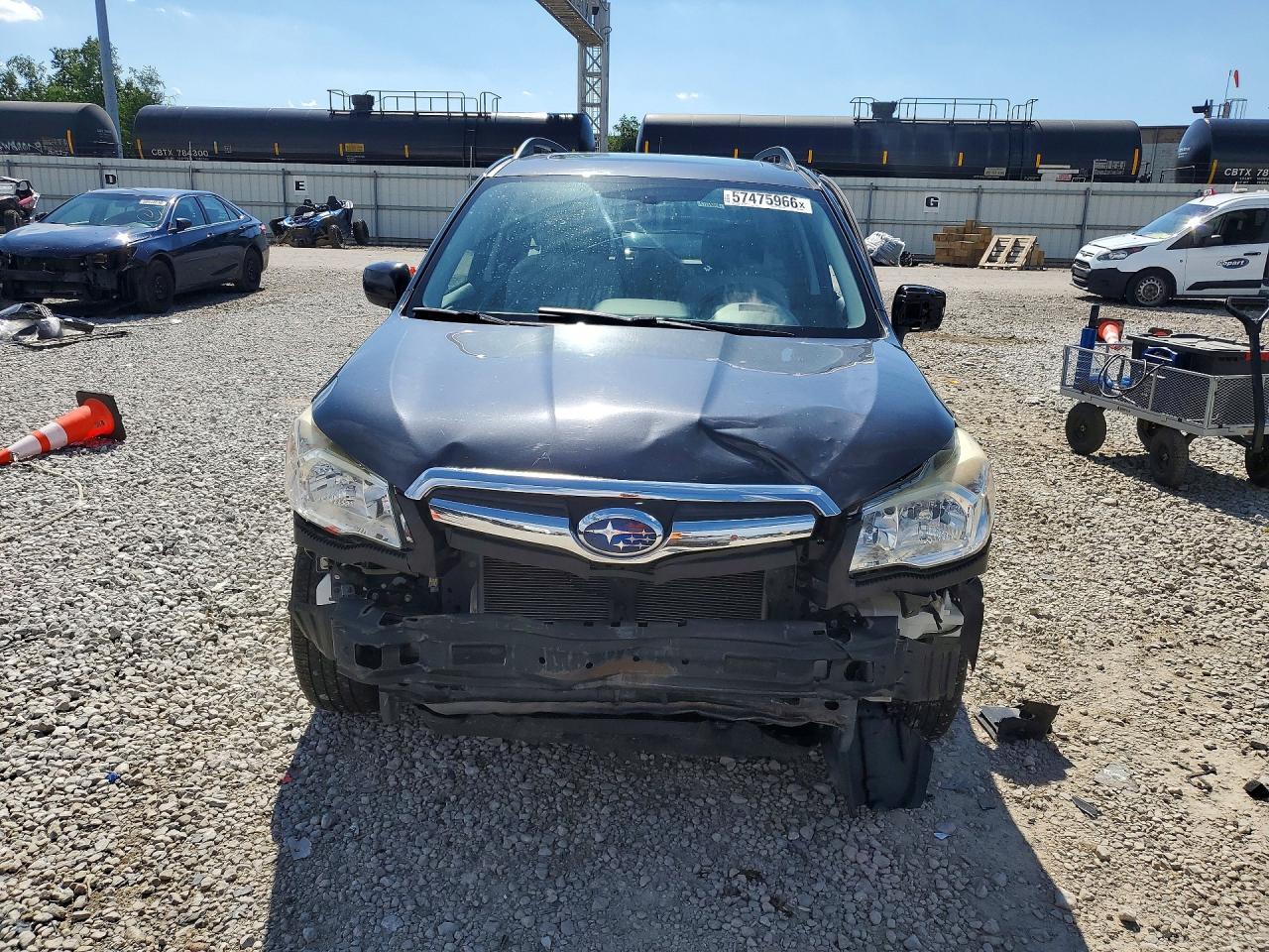 2015 Subaru Forester 2.5i Premium Black vin: JF2SJADC6FH581421