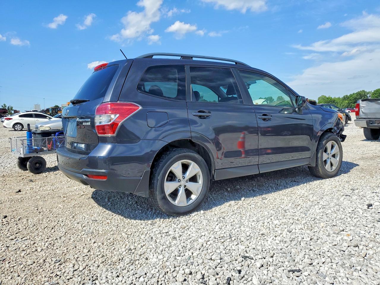2015 Subaru Forester 2.5i Premium Black vin: JF2SJADC6FH581421