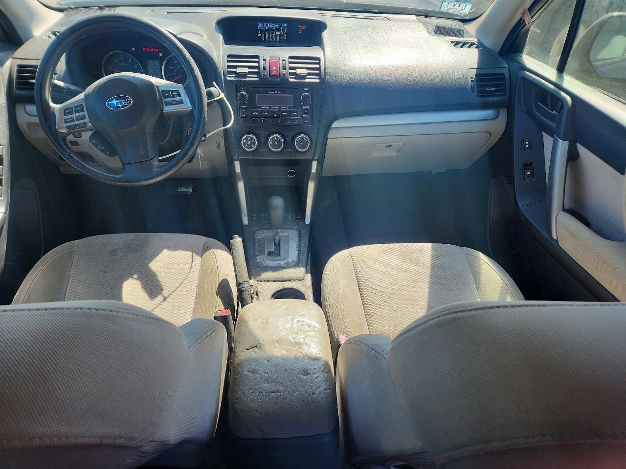 2015 Subaru Forester 2.5i Premium Gray vin: JF2SJADC6FH589969