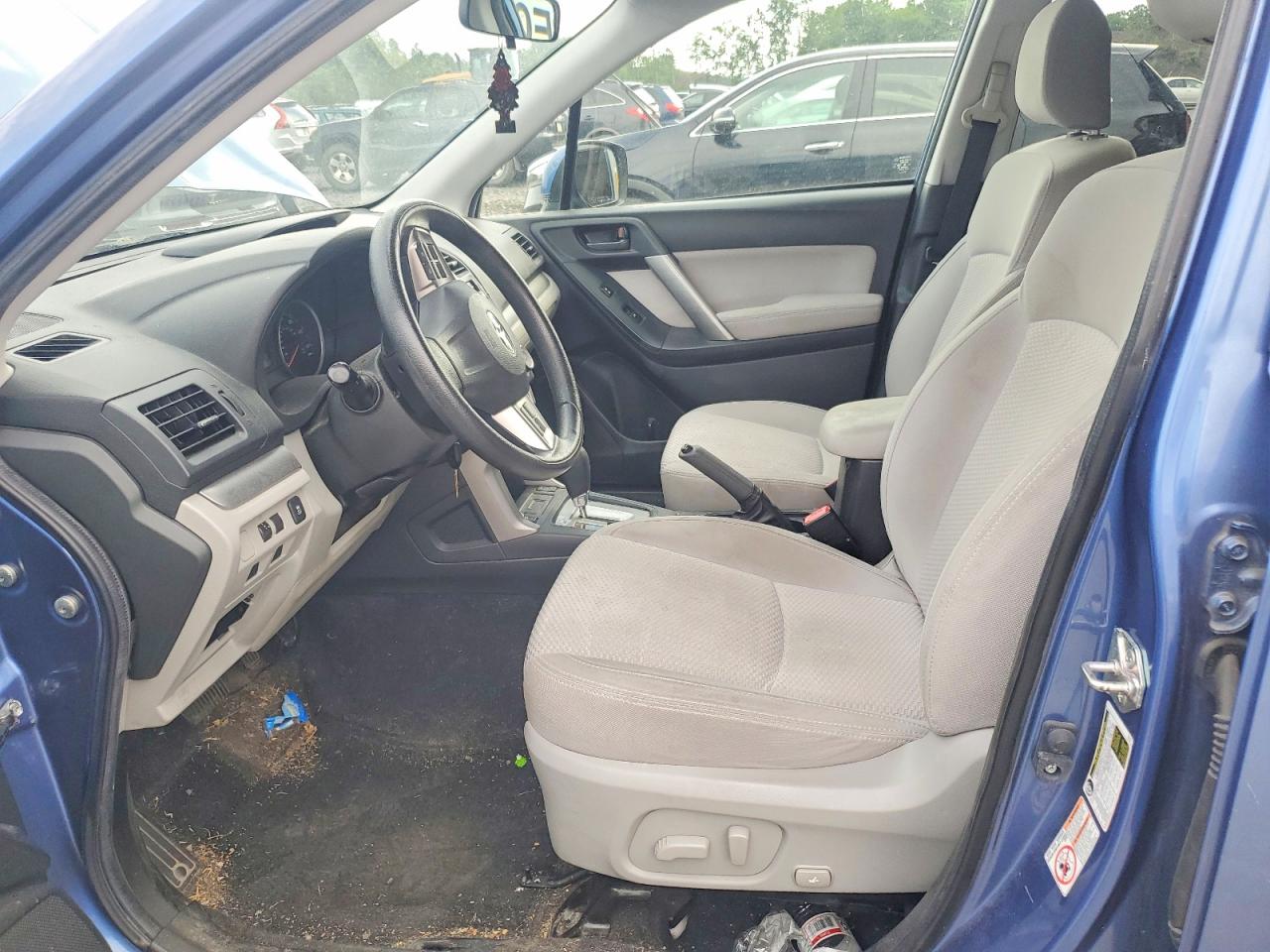 2015 Subaru Forester 2.5i Premium Blue vin: JF2SJADC6FH820238