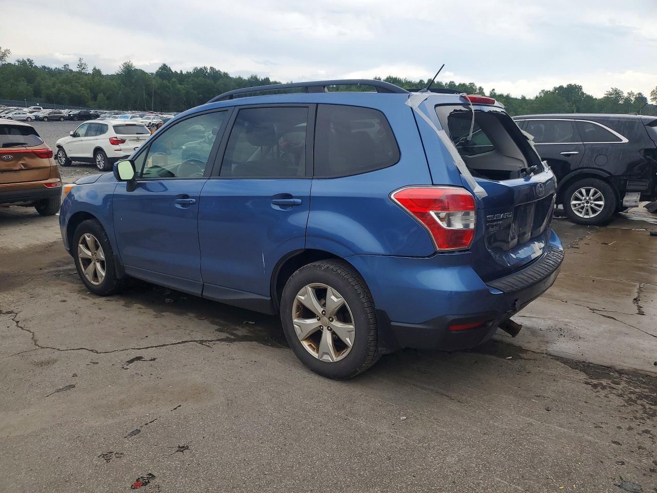 2015 Subaru Forester 2.5i Premium Blue vin: JF2SJADC6FH820238