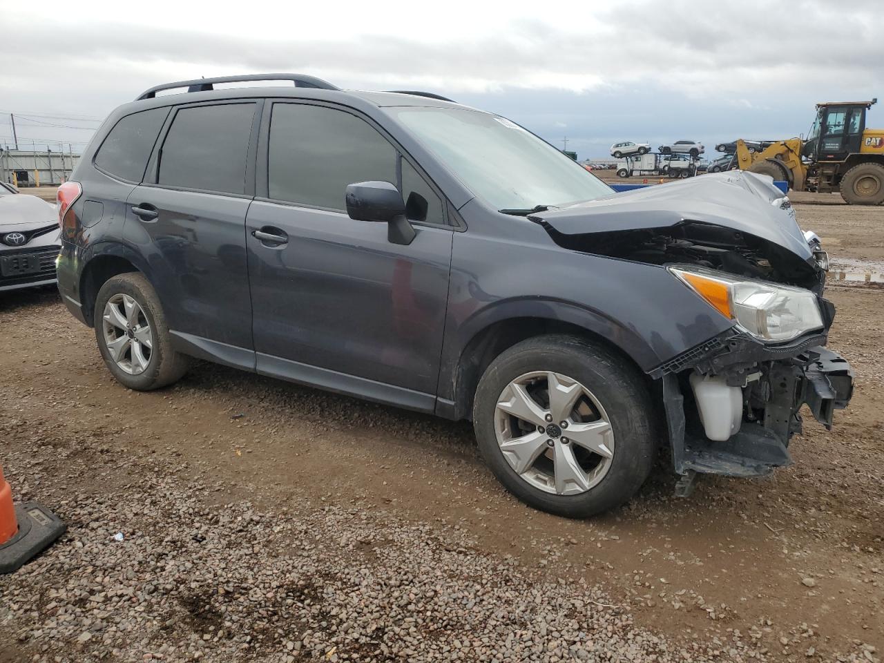 2014 Subaru Forester 2.5i Premium Угольный vin: JF2SJADC7EH522019