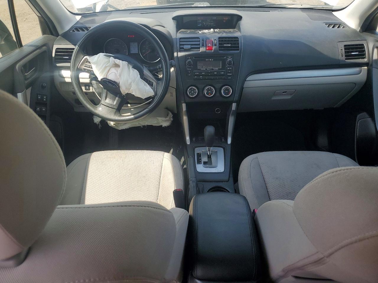 2015 Subaru Forester 2.5i Premium White vin: JF2SJADC7FH401444