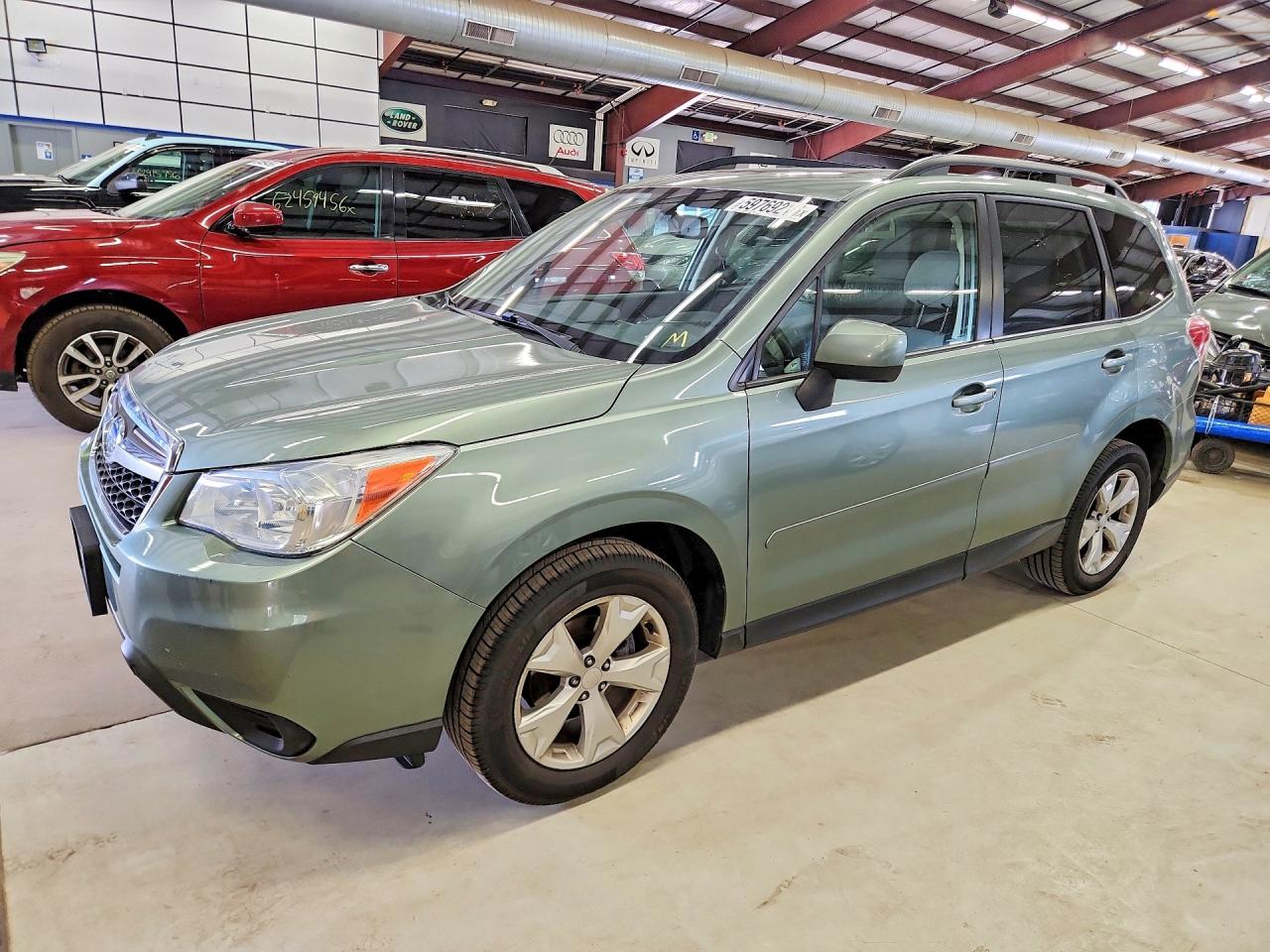 2015 Subaru Forester 2.5i Premium Green vin: JF2SJADC7FH403792