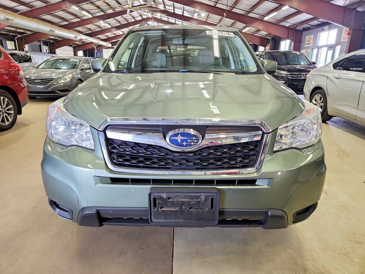 2015 Subaru Forester 2.5i Premium Green vin: JF2SJADC7FH403792