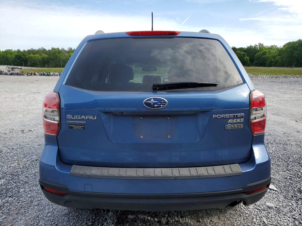 2015 Subaru Forester 2.5i Premium Blue vin: JF2SJADC7FH427347
