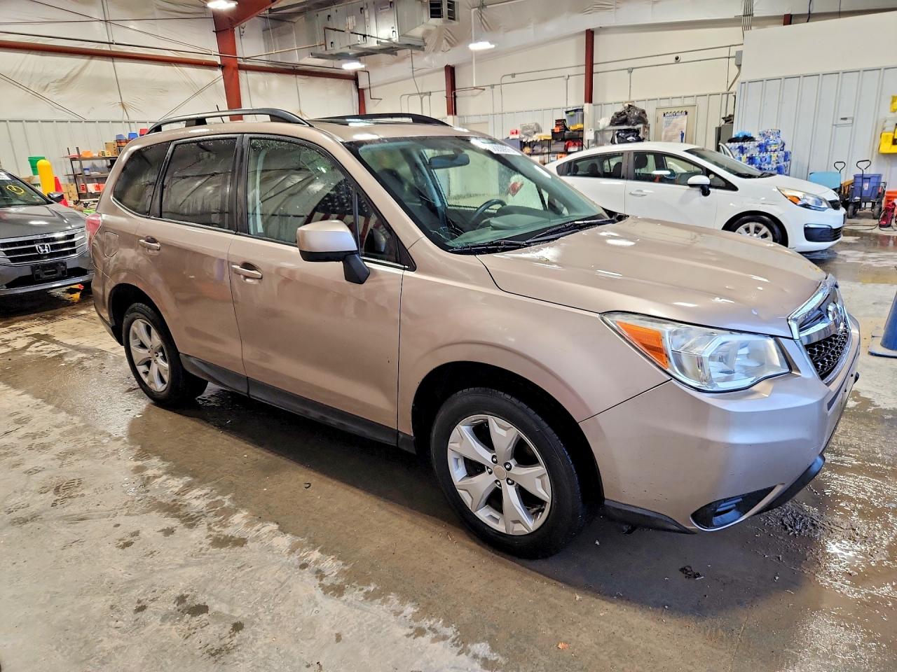 2015 Subaru Forester 2.5i Premium Brown vin: JF2SJADC7FH456413