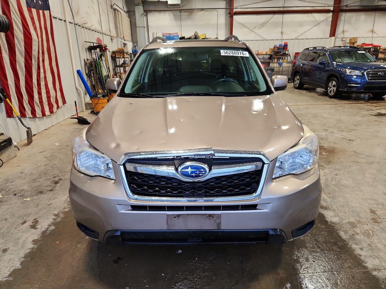 2015 Subaru Forester 2.5i Premium Brown vin: JF2SJADC7FH456413
