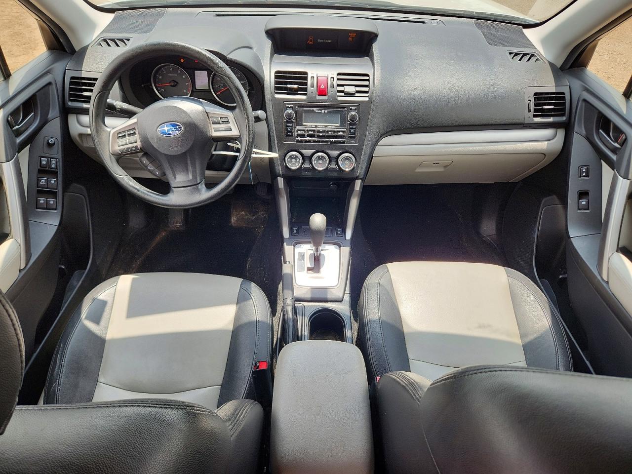 2015 Subaru Forester 2.5i Premium White vin: JF2SJADC7FH468691