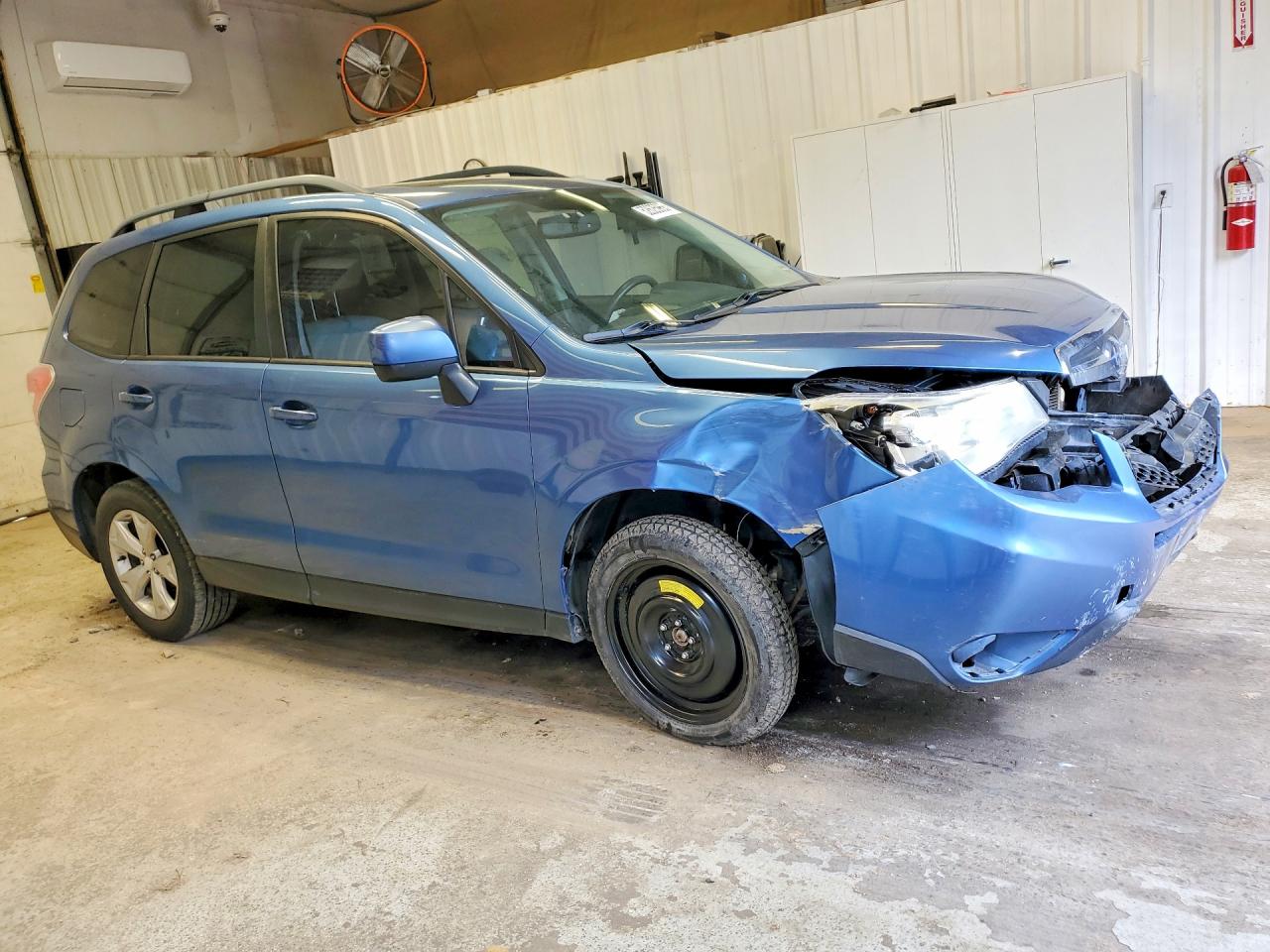 2015 Subaru Forester 2.5i Premium Blue vin: JF2SJADC7FH471414