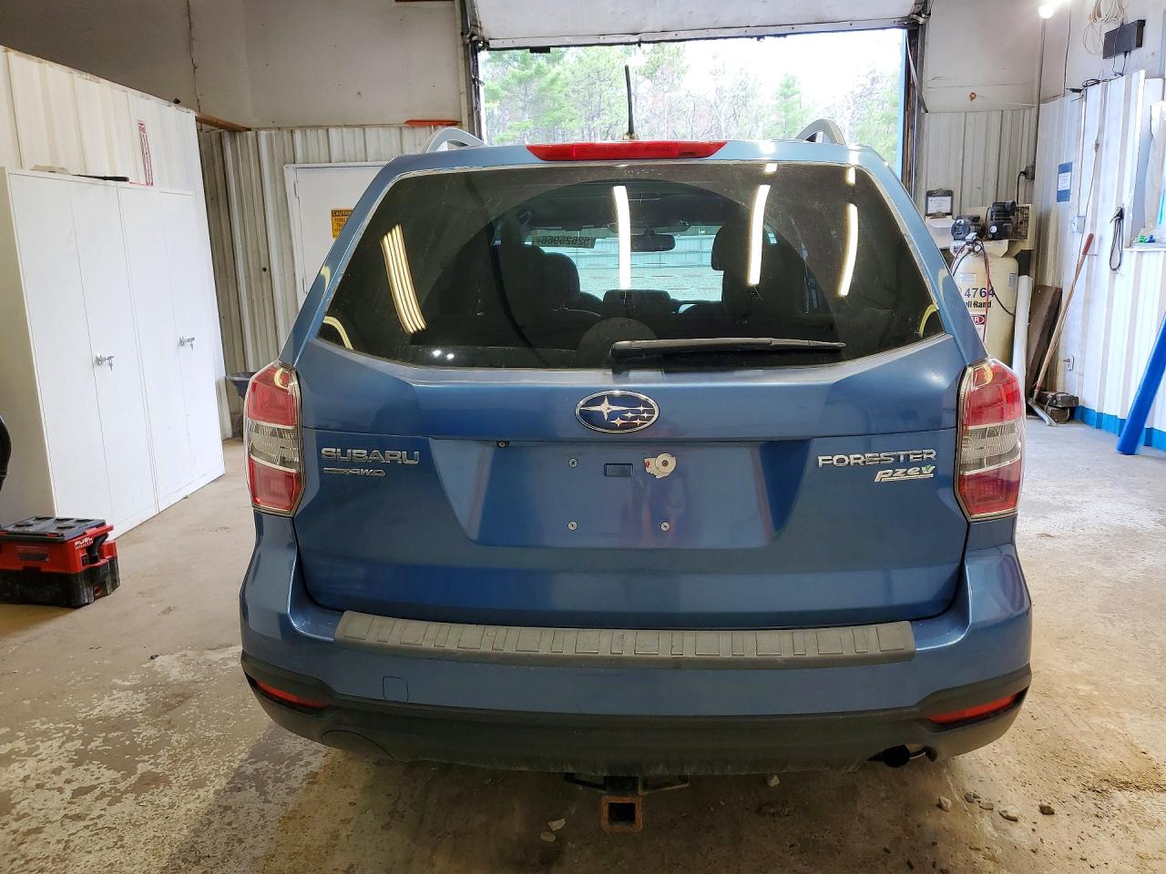 2015 Subaru Forester 2.5i Premium Blue vin: JF2SJADC7FH471414