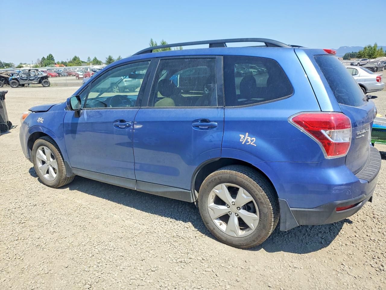 2015 Subaru Forester 2.5i Premium Blue vin: JF2SJADC7FH483109
