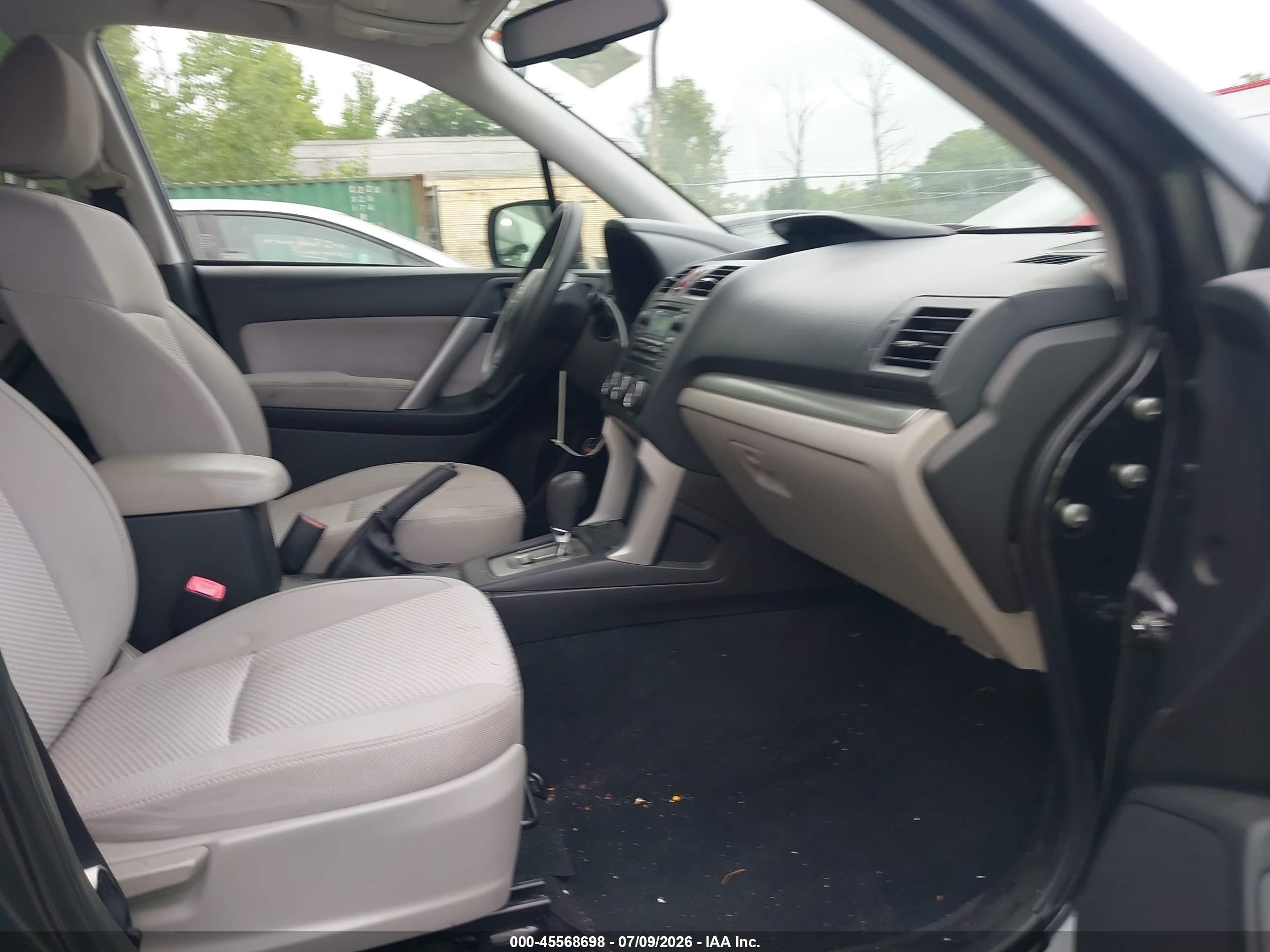 2015 Subaru Forester 2.5i Premium Черный vin: JF2SJADC7FH509465