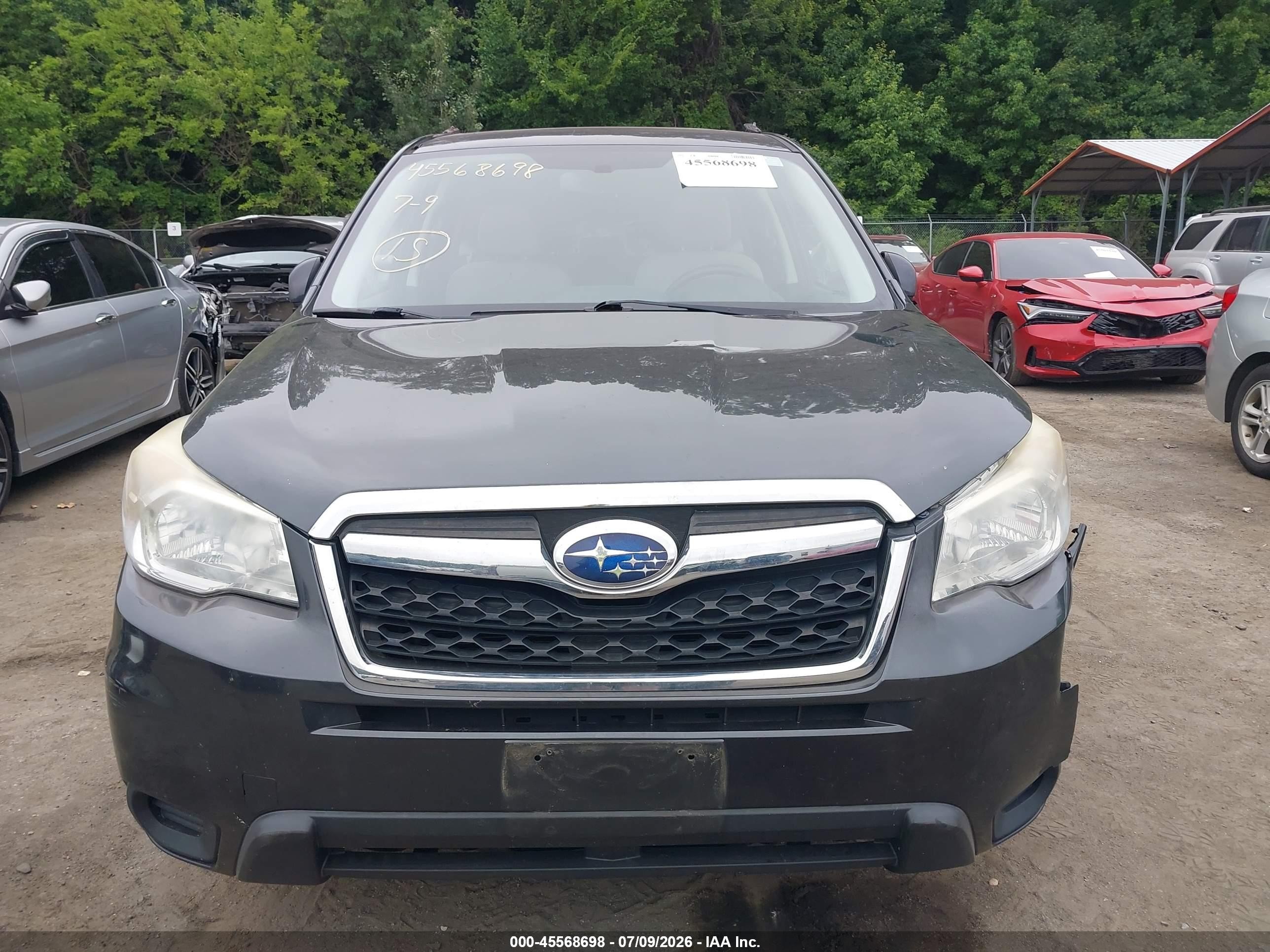2015 Subaru Forester 2.5i Premium Черный vin: JF2SJADC7FH509465
