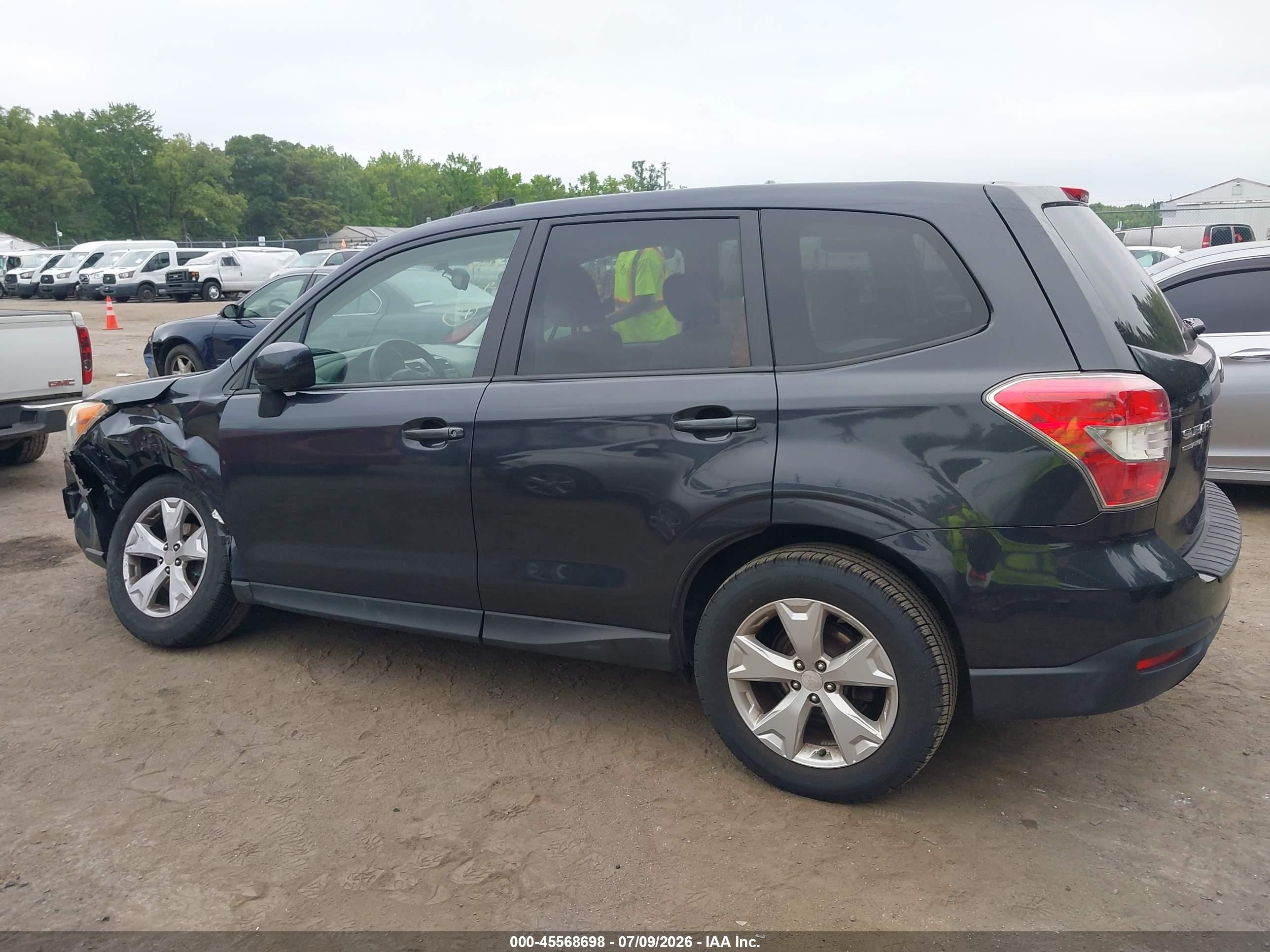 2015 Subaru Forester 2.5i Premium Черный vin: JF2SJADC7FH509465