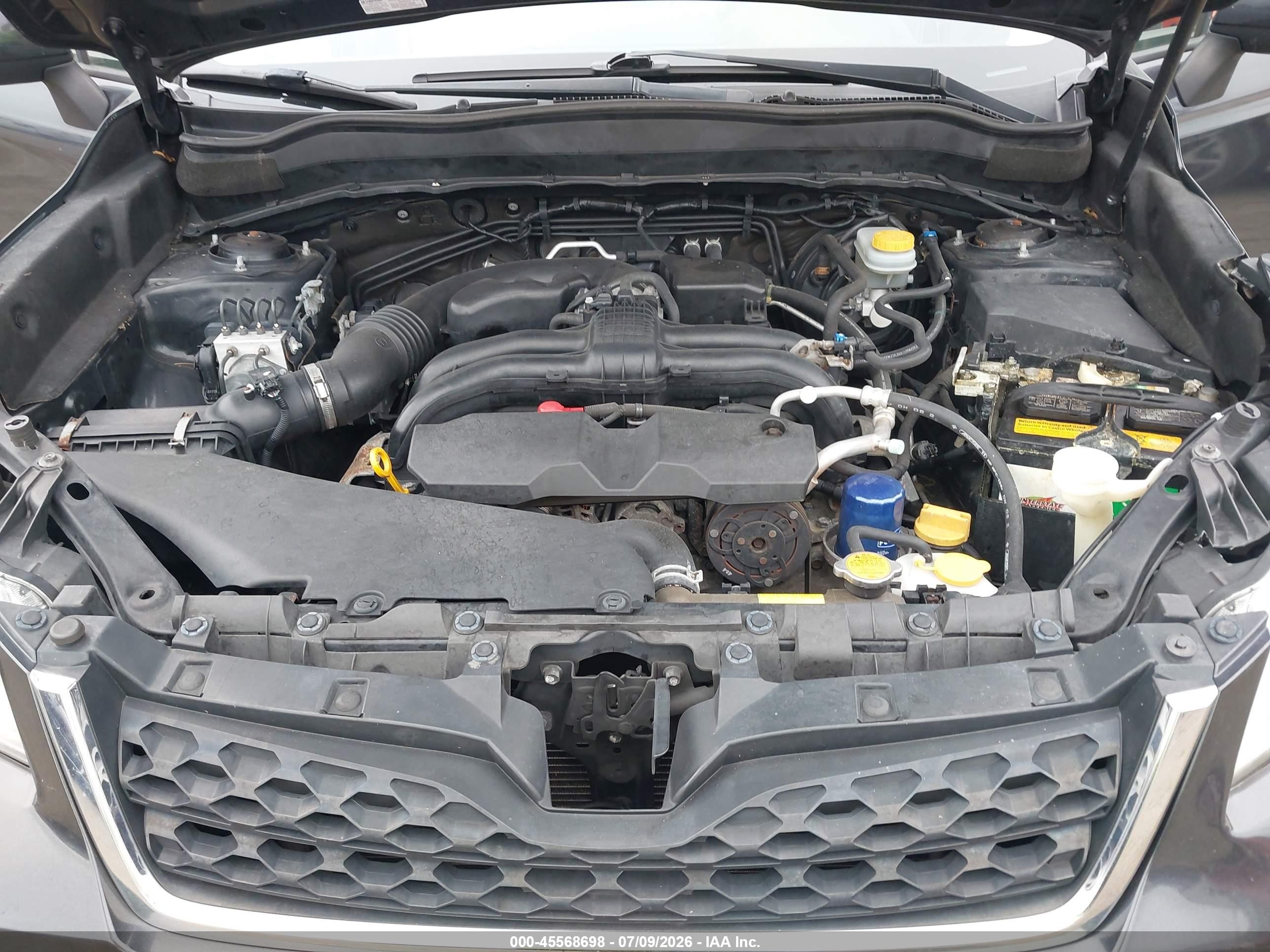 2015 Subaru Forester 2.5i Premium Черный vin: JF2SJADC7FH509465