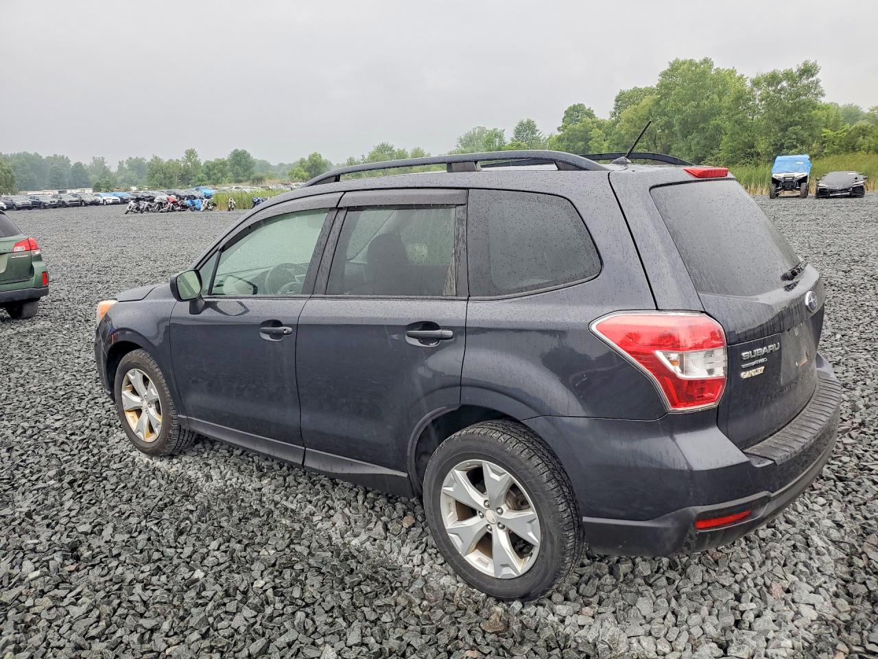 2015 Subaru Forester 2.5i Premium Gray vin: JF2SJADC7FH564529