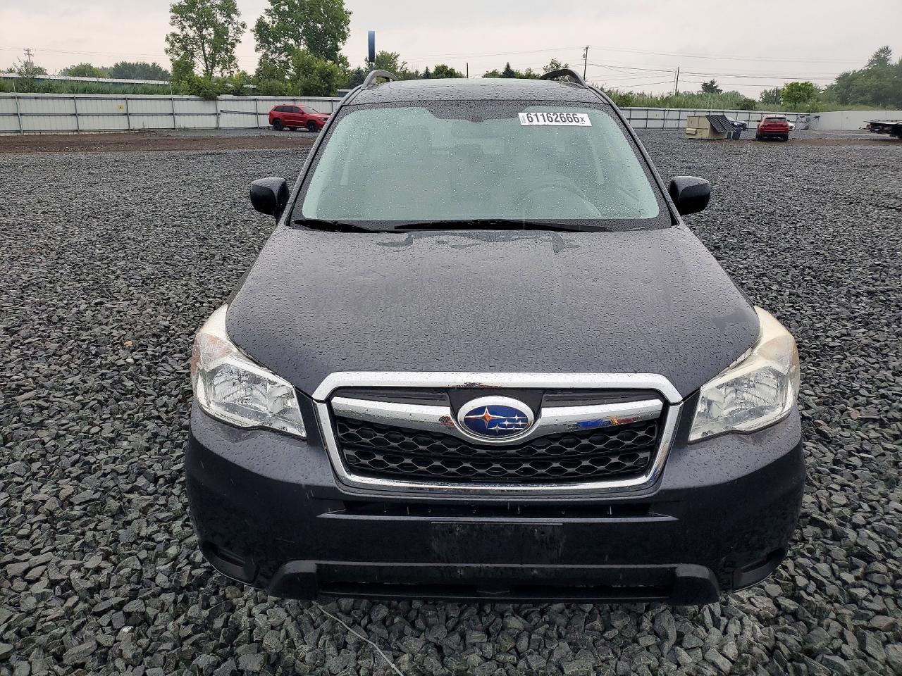 2015 Subaru Forester 2.5i Premium Gray vin: JF2SJADC7FH564529
