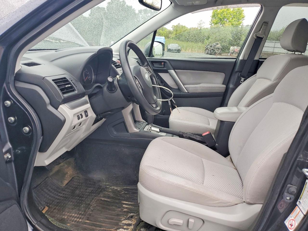 2015 Subaru Forester 2.5i Premium Gray vin: JF2SJADC7FH564529
