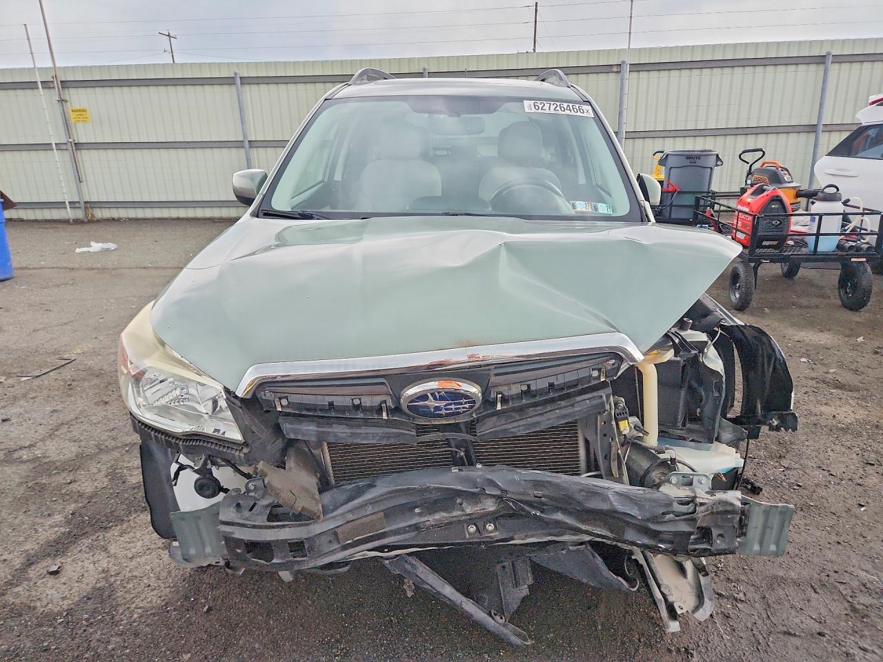 2015 Subaru Forester 2.5i Premium Green vin: JF2SJADC7FH803299